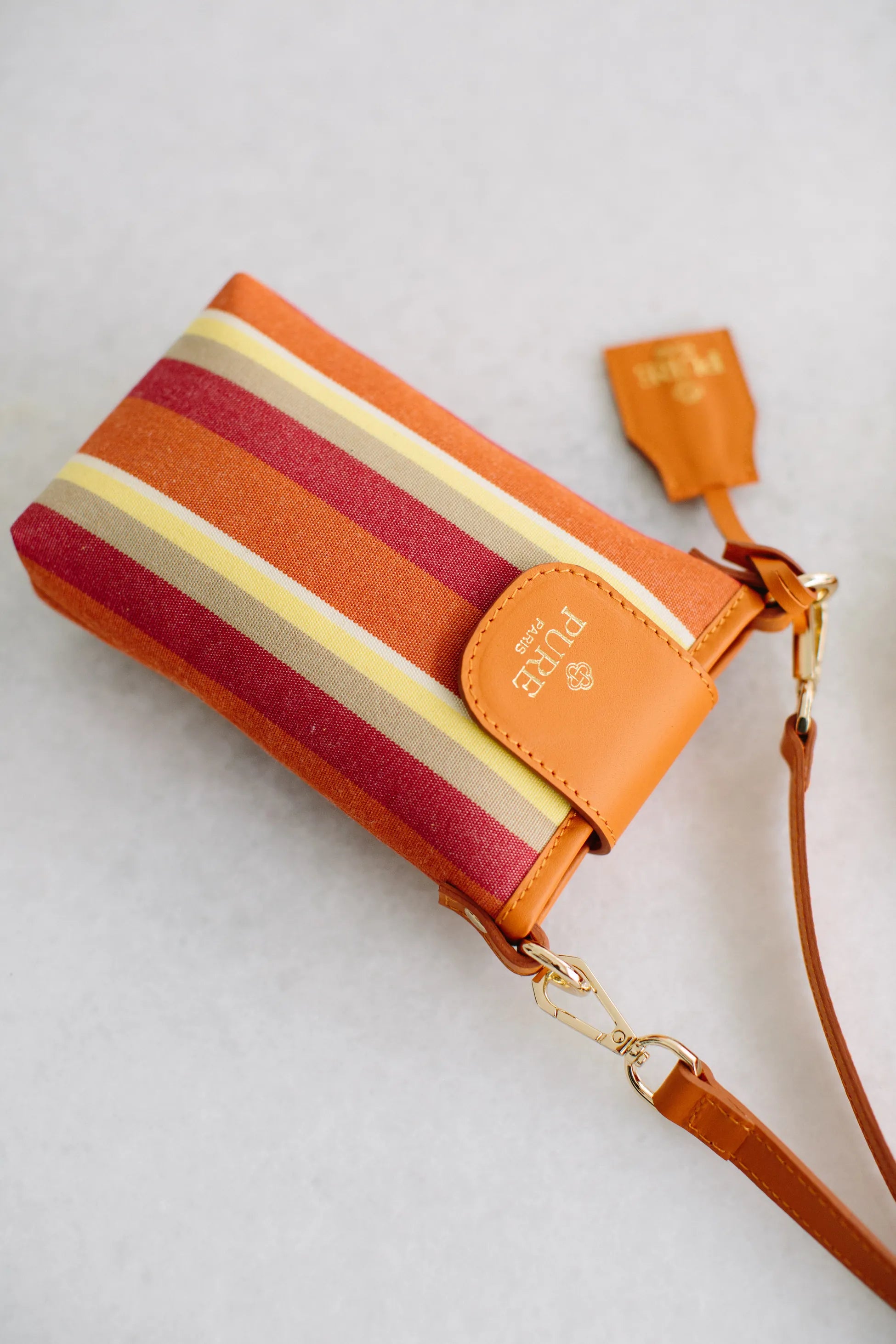 Pure Paris-Resort Phone Bag – Sunset Mauve-Telefon Çantası-4-Milagron.com