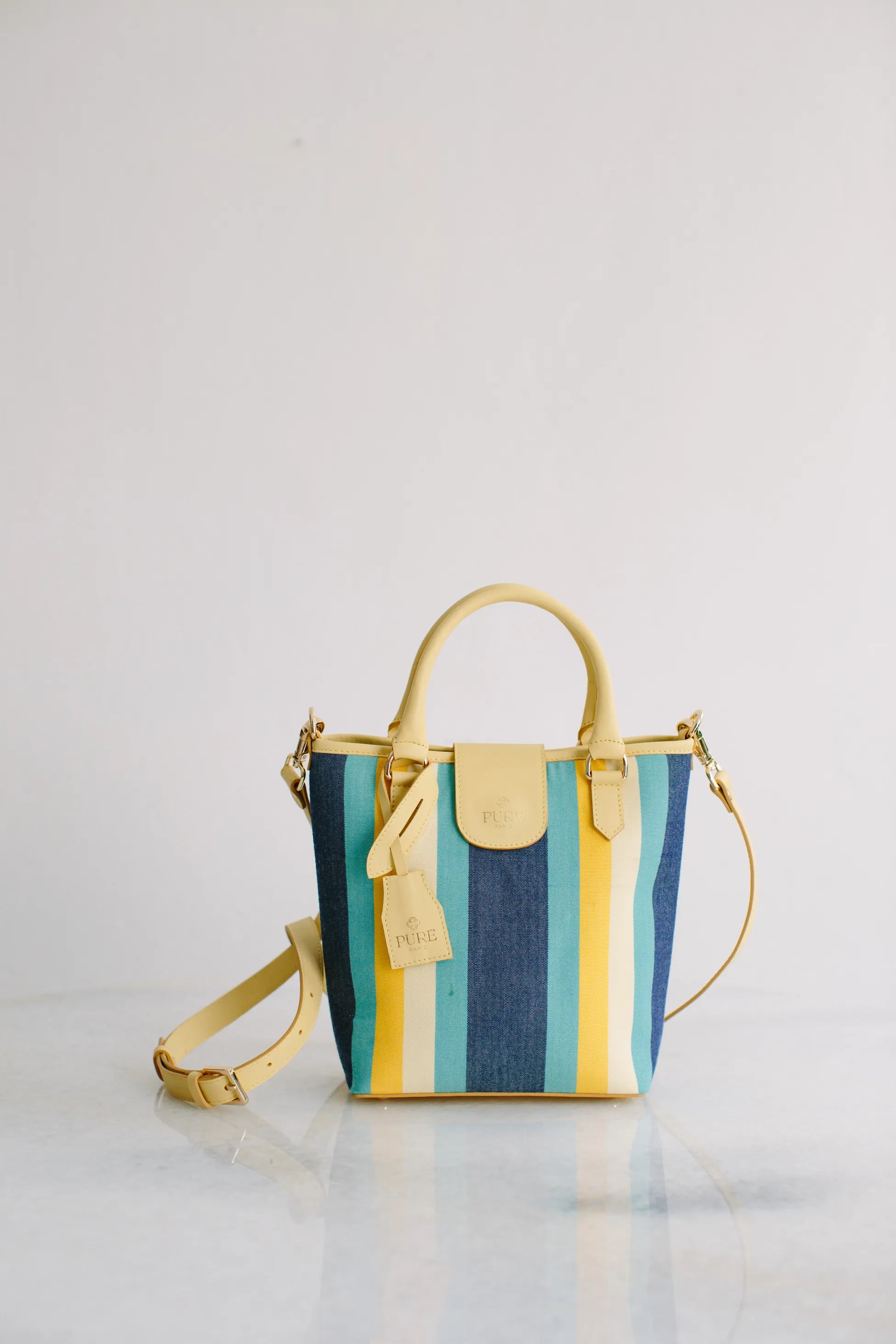 Pure Paris Resort Tote Bag – Sunrise Blue