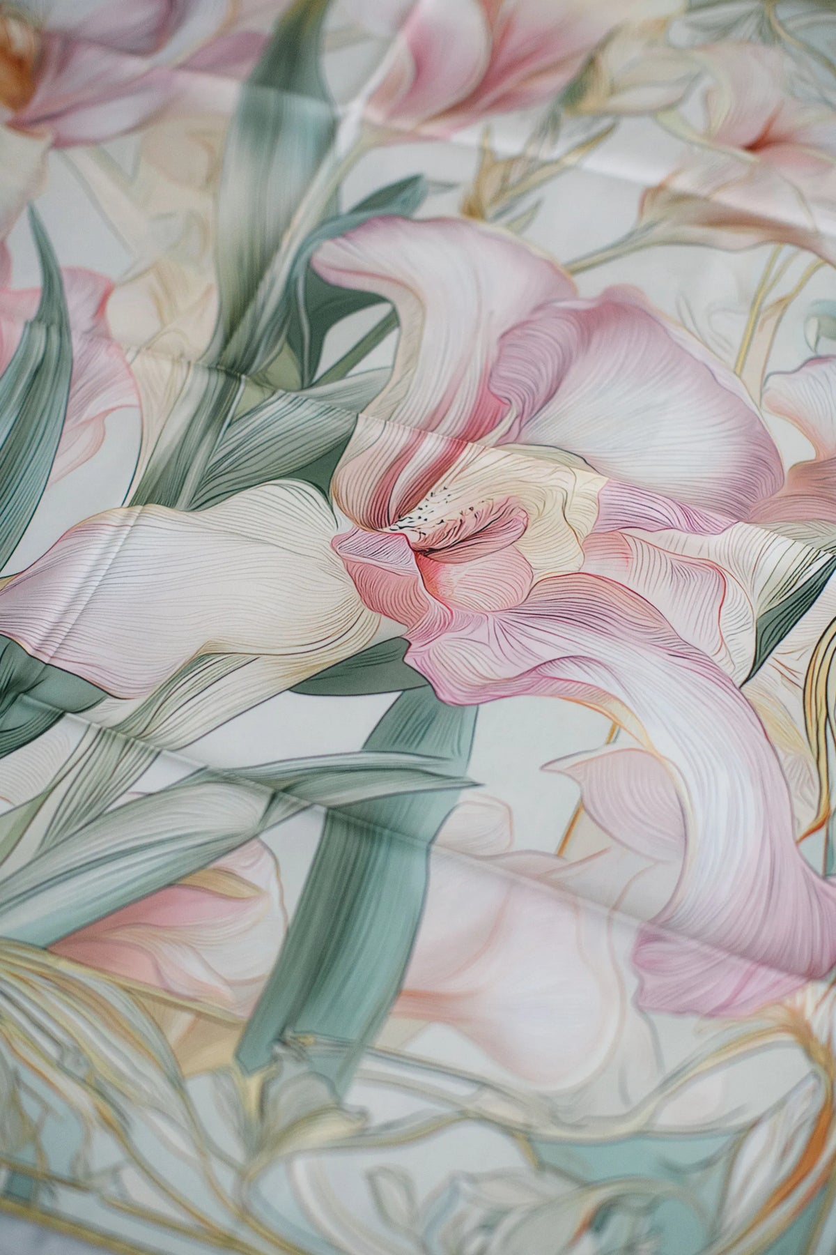 Pure Paris-Rêve Botanique İpek Fular-Şal & Fular-3-Milagron.com