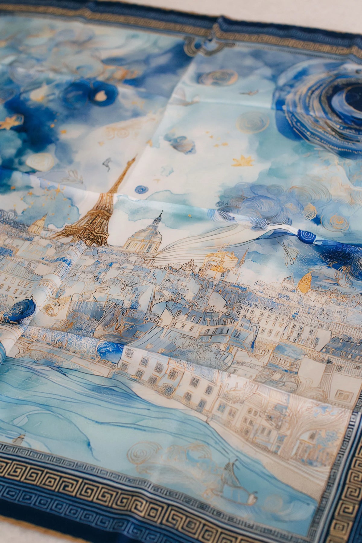 Pure Paris-Rêves De Paris İpek Fular-Şal & Fular-4-Milagron.com