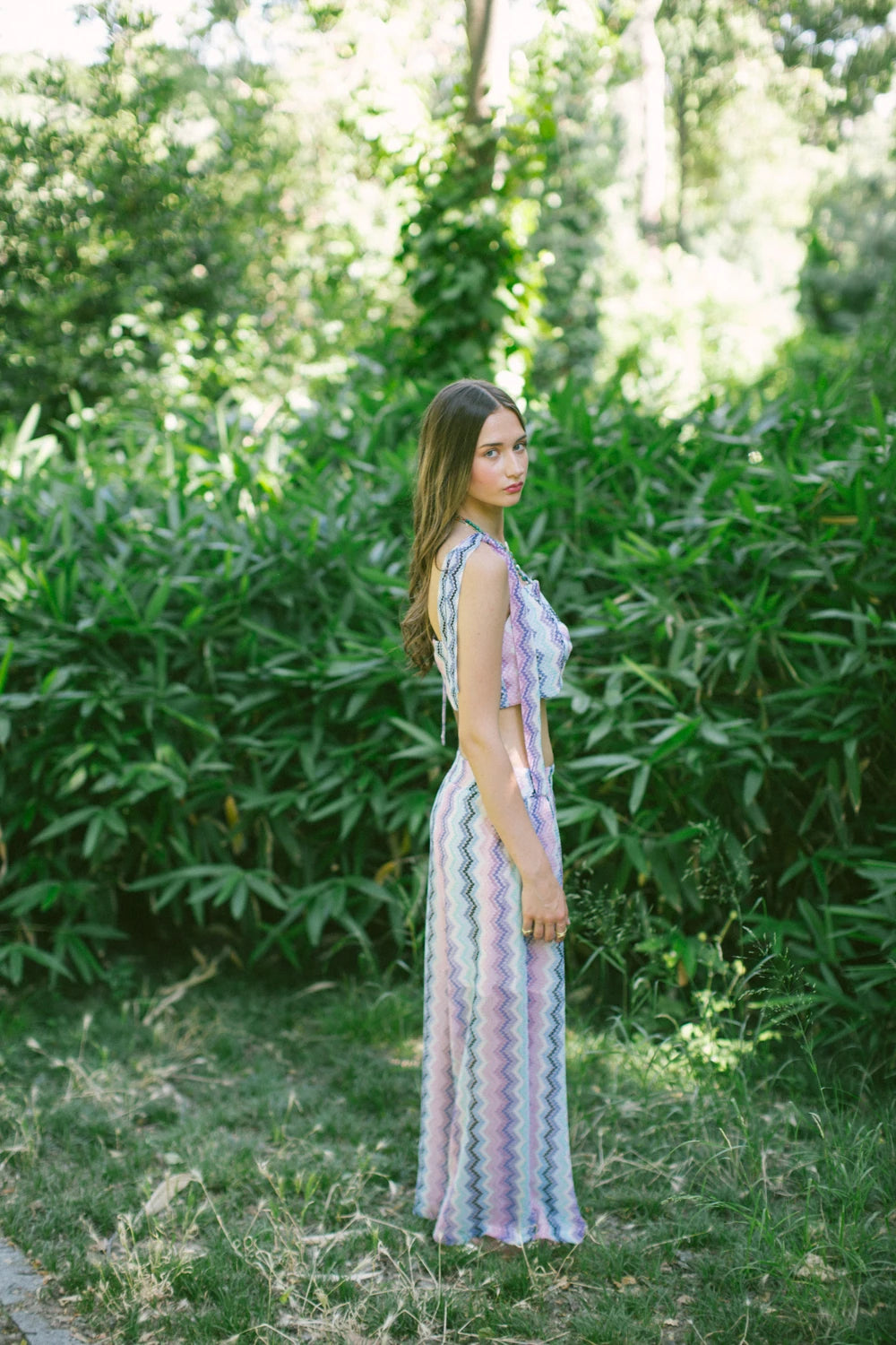 Skala Örgü Büstiyer Ve Pantolon Takım