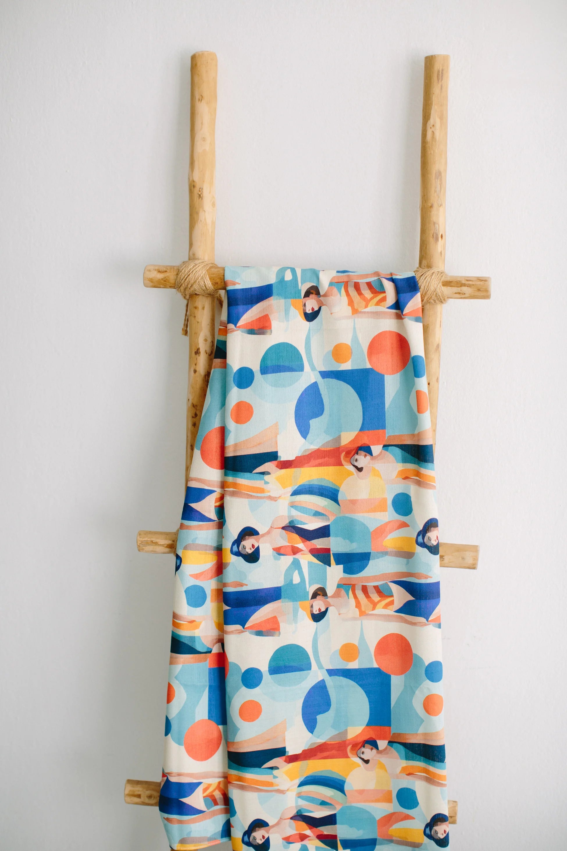 Pure Paris-Sonia Bleu Keten Bandana & Pareo-Pareo & Bandana-10-Milagron.com