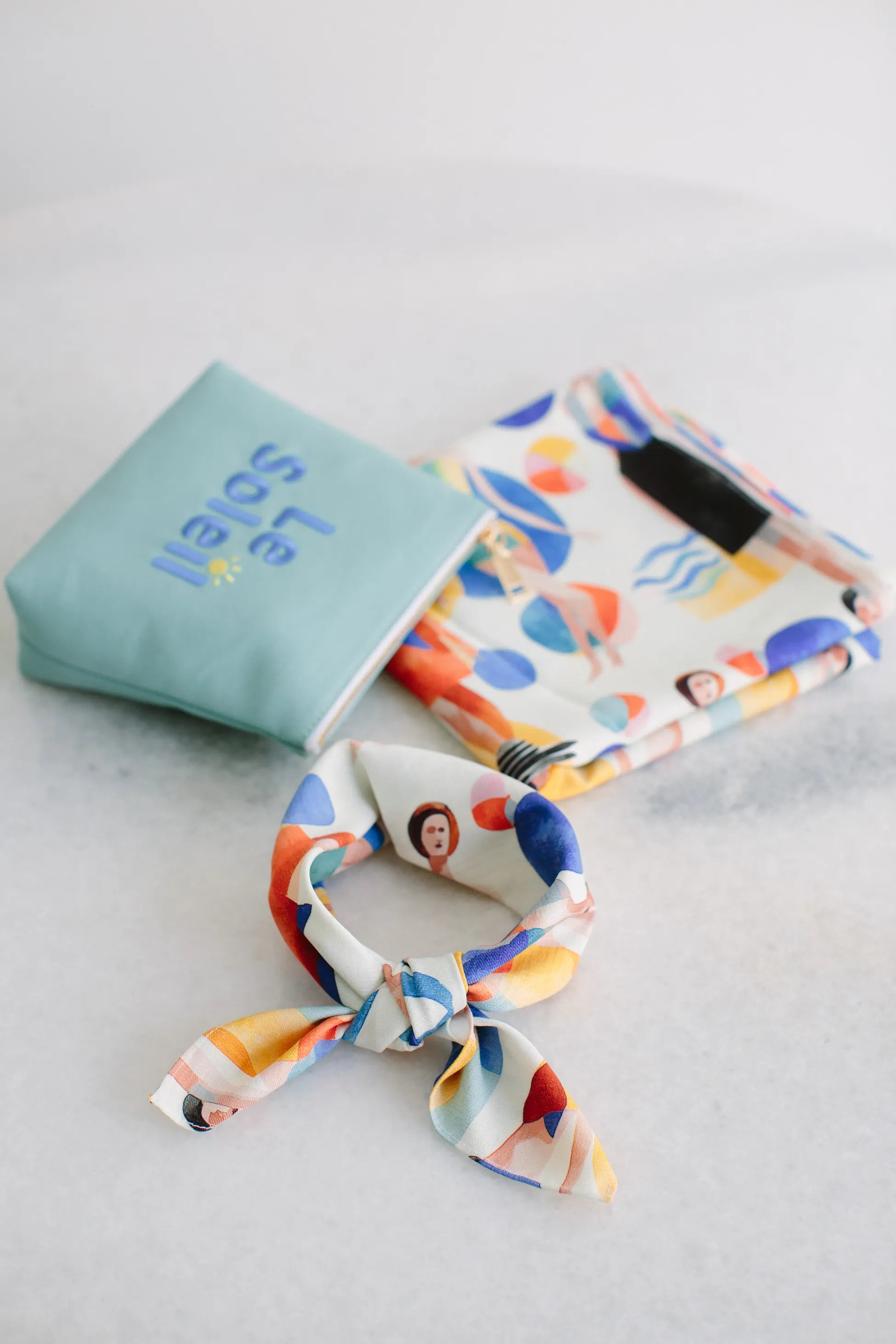 Pure Paris-Sonia Creme Keten Bandana & Pareo-Pareo & Bandana-7-Milagron.com