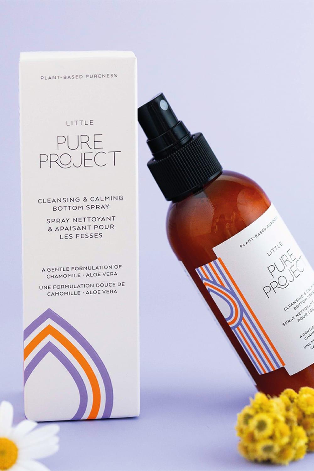 Pure project-Temizleyici & Yatıştırıcı Popo Spreyi-Vücut Kremi-1-Milagron.com