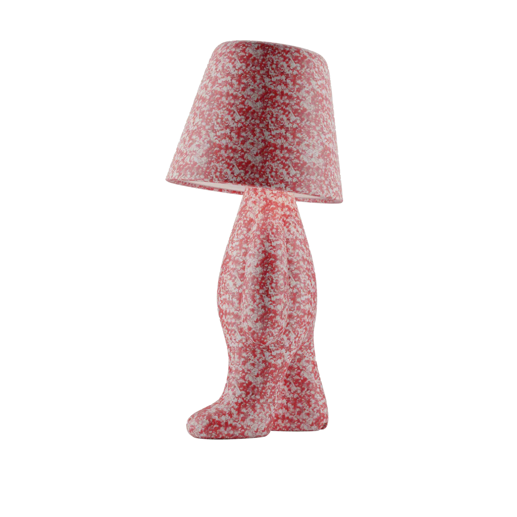 Qeeboo-Bigger Brother Mix Kırmızı Led Masa Aydınlatması-Dekoratif Aydınlatma-2-Milagron.com