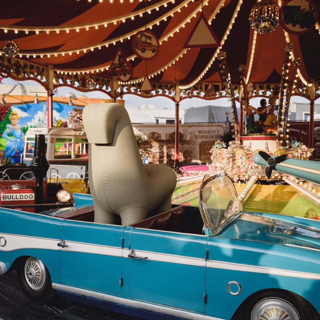 Qeeboo-Ghoda Kum Rengi Tabure-Sandalye & Tabure-2-Milagron.com