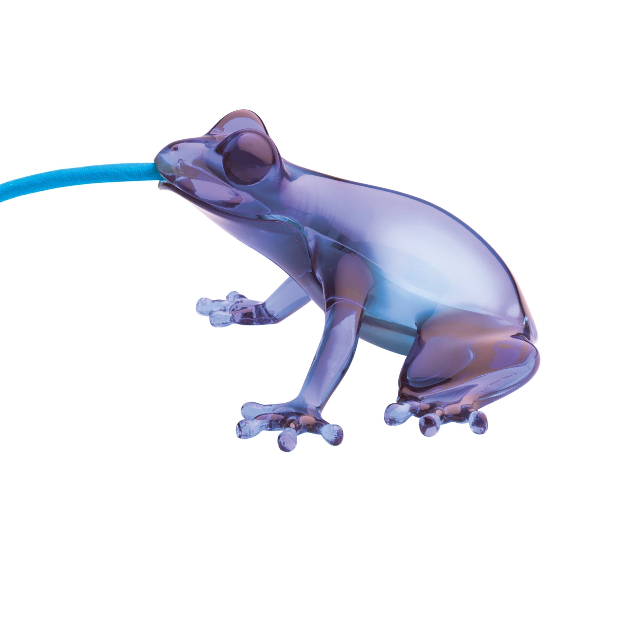 Qeeboo-Mavi Kurbağa Masaüstü Aydınlatması-Masa Lambası-1-Milagron.com