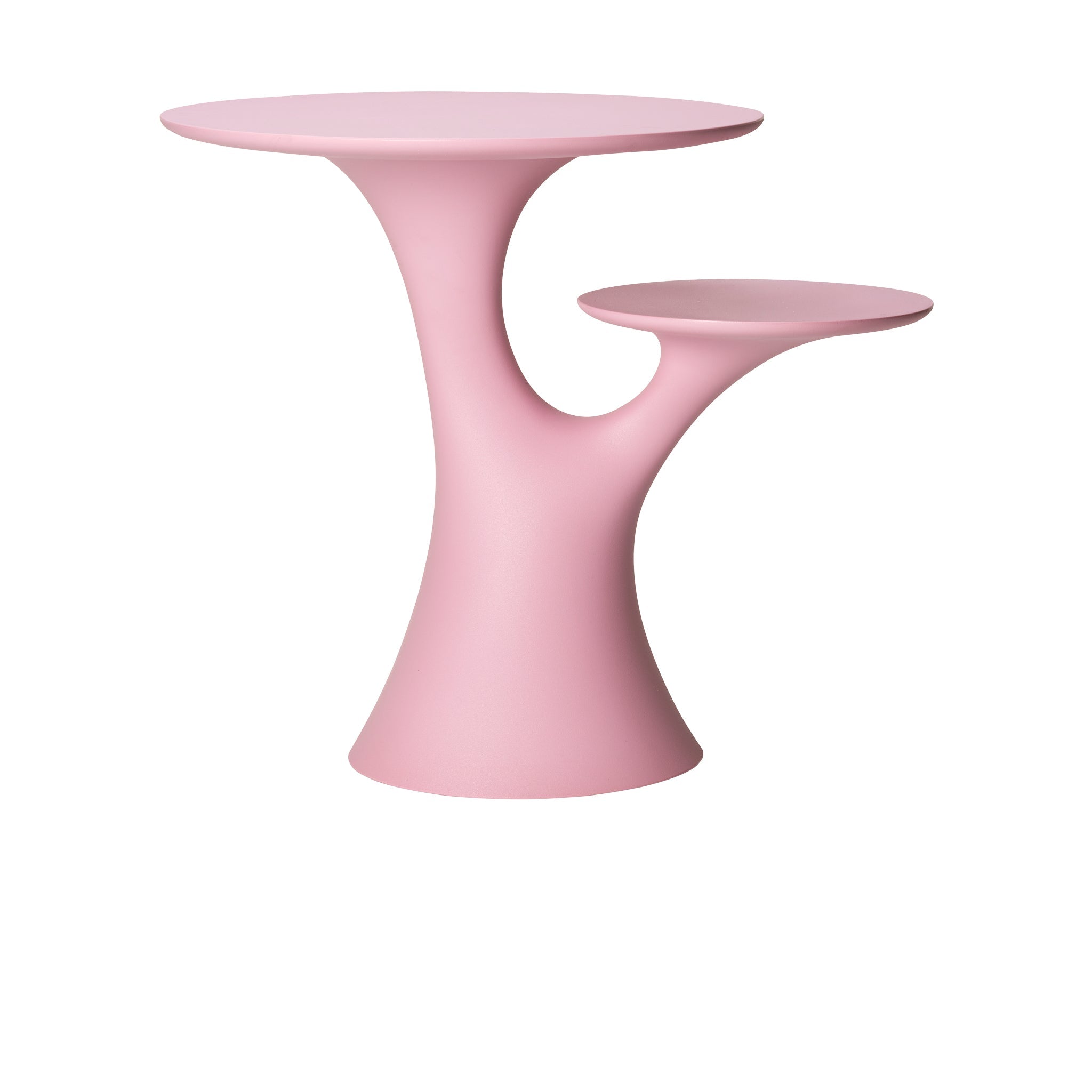 Qeeboo-Rabbit Tree Pembe İki Başlıklı Sehpa-Sehpa-1-Milagron.com