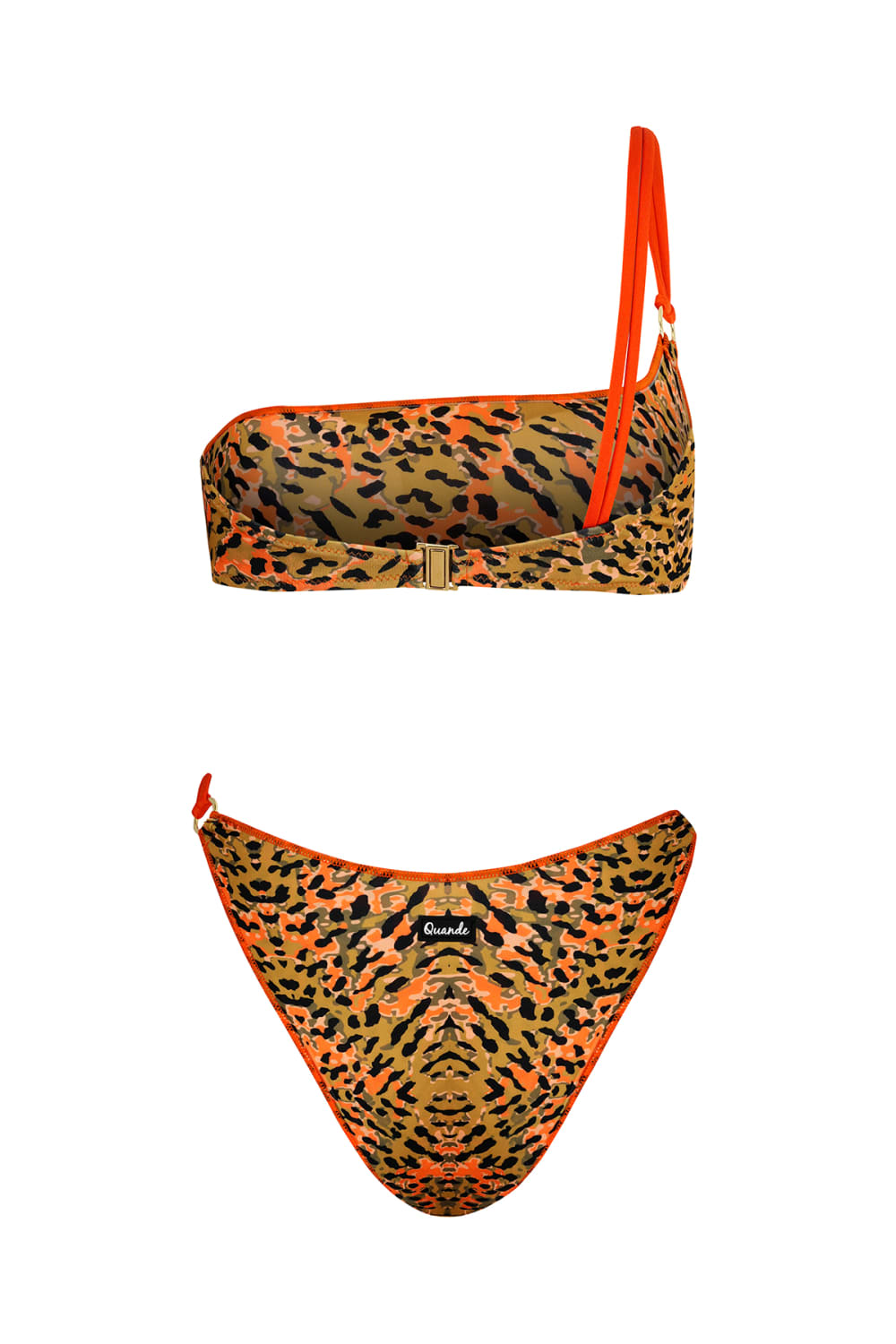 Quande-Barabella Tek Omuz Strablez / Üst / Qn-102-1-Bikini & Mayo-4-Milagron.com