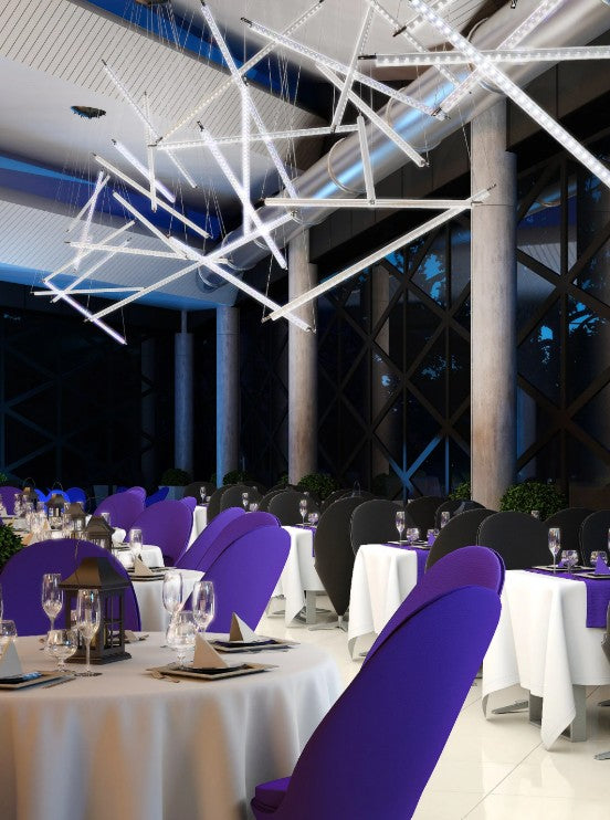 Ixion 7 Glass Sarkit Ø120X3 H Max. 300 Cm 7Xled 14.4W 2700K 4900Lm