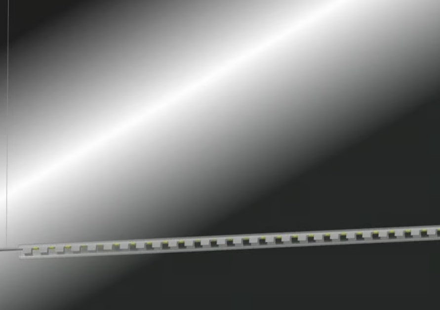 Ixion 7 Glass Sarkit Ø120X3 H Max. 300 Cm 7Xled 14.4W 2700K 4900Lm