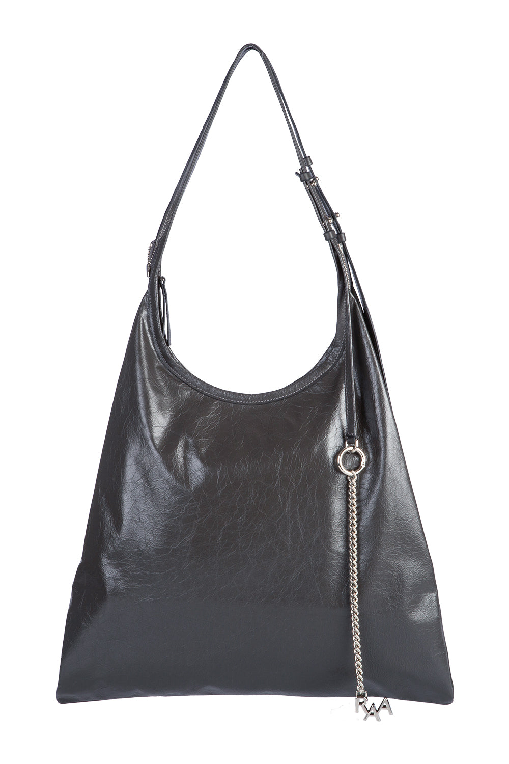 Pinna Bag- Dark Gray & Silver - 0