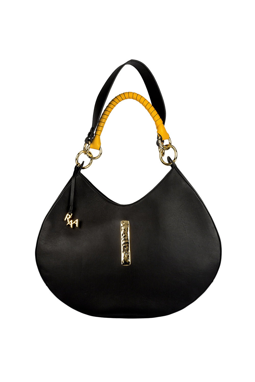Sahnaz Bag- Black & Gold - 1