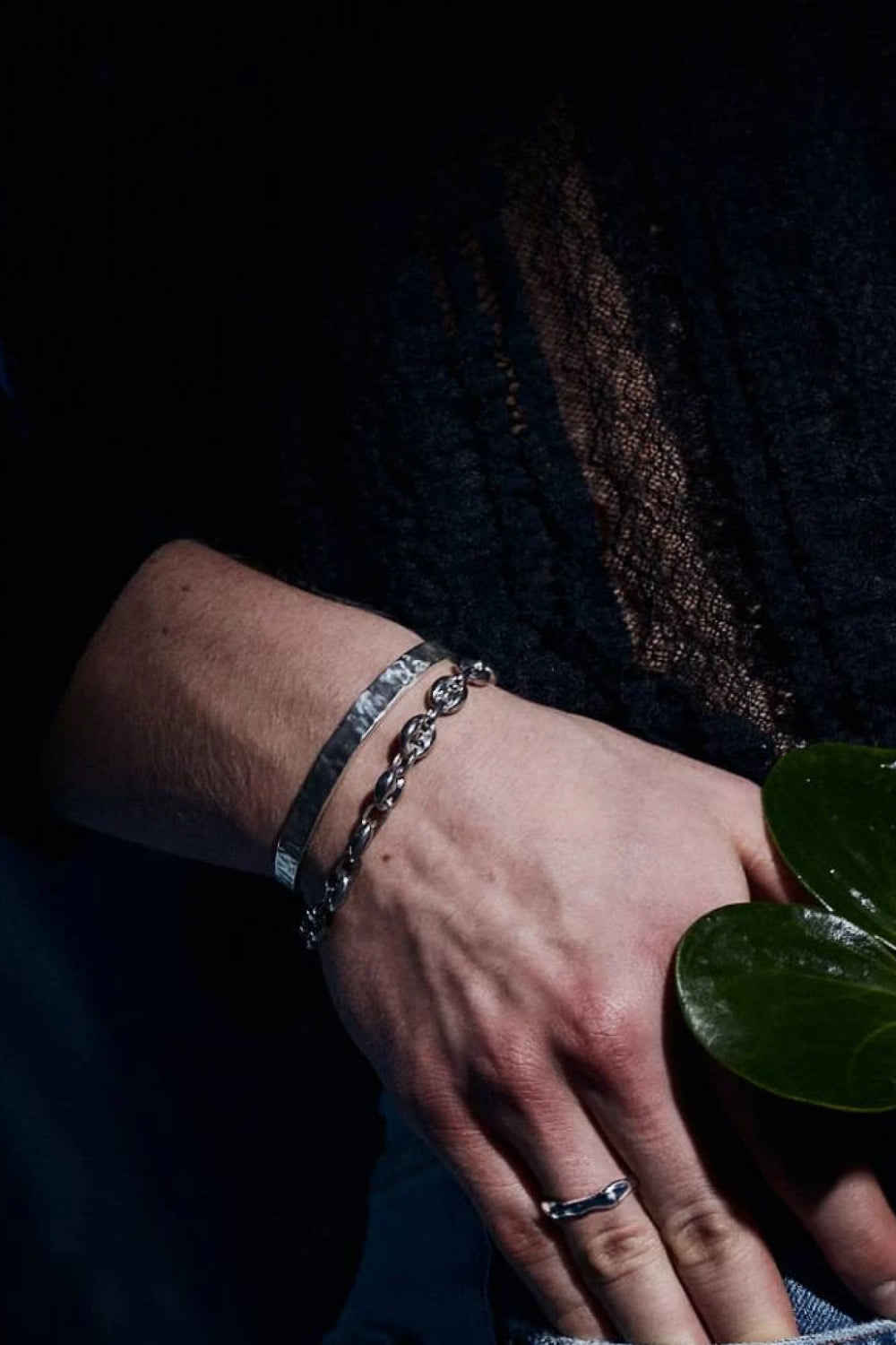 RAFTAF-Bold Gümüş Bileklik-Bileklik-4-Milagron.com