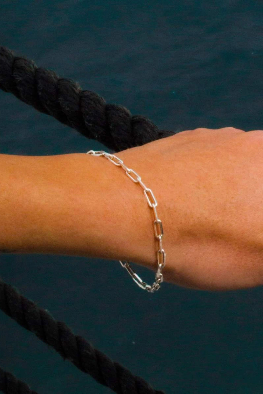 RAFTAF-Chain Gümüş Bileklik-Bileklik-4-Milagron.com