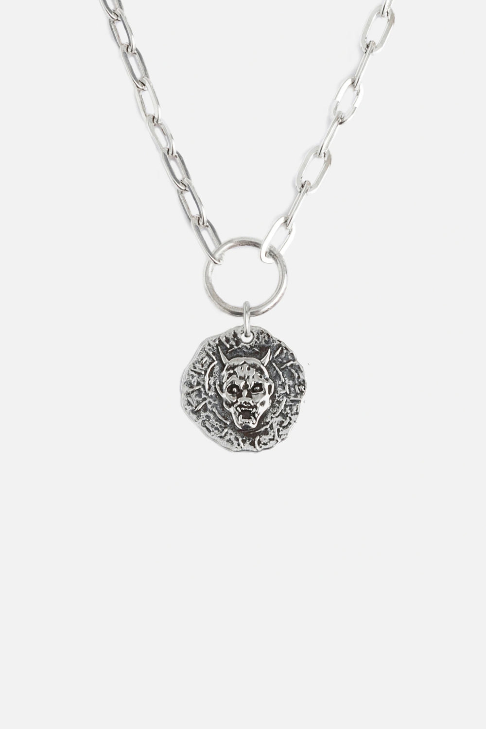 RAFTAF-Oni Link Zincir Gümüş Kolye-Kolye-1-Milagron.com