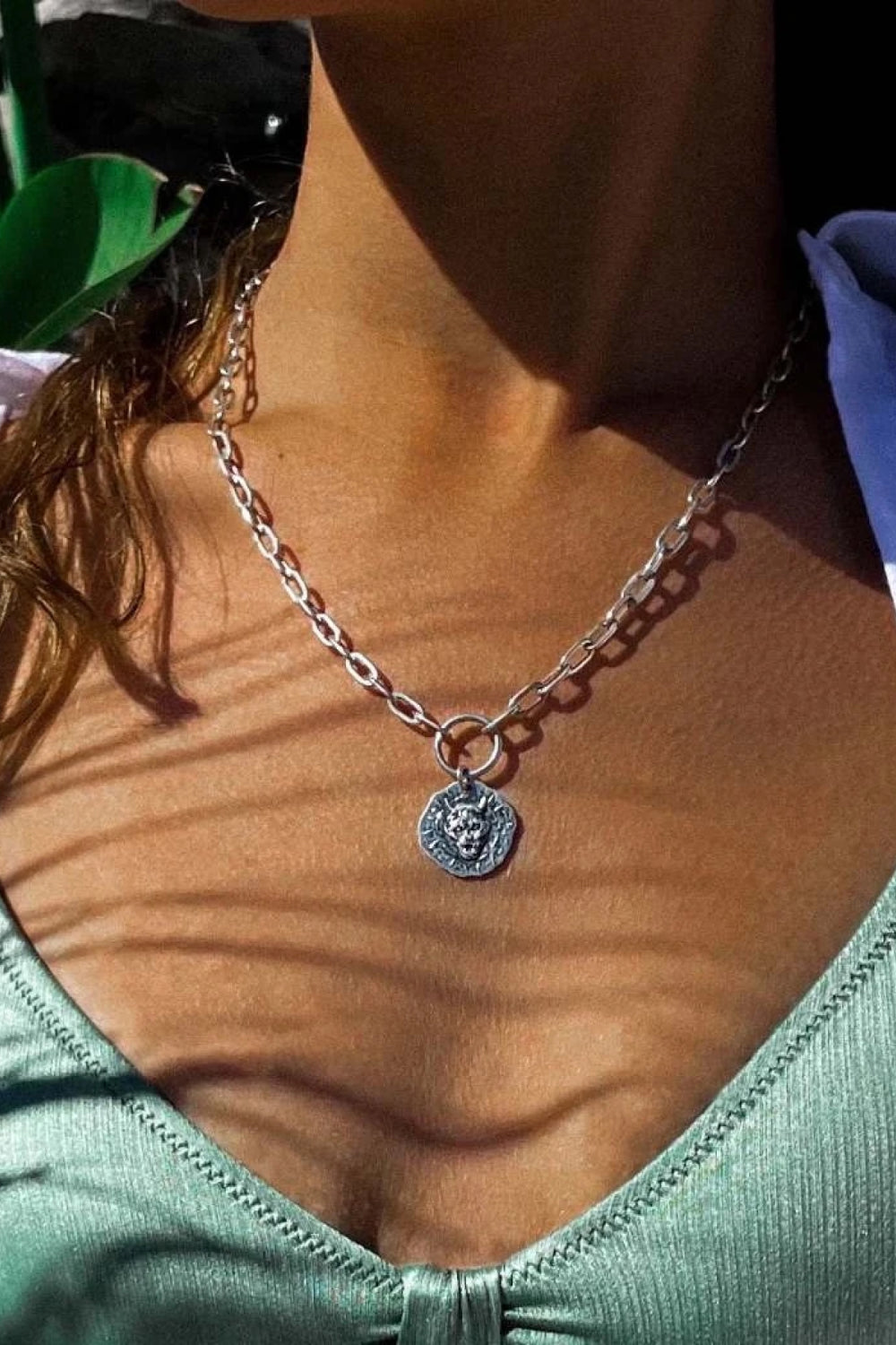 RAFTAF-Oni Link Zincir Gümüş Kolye-Kolye-2-Milagron.com