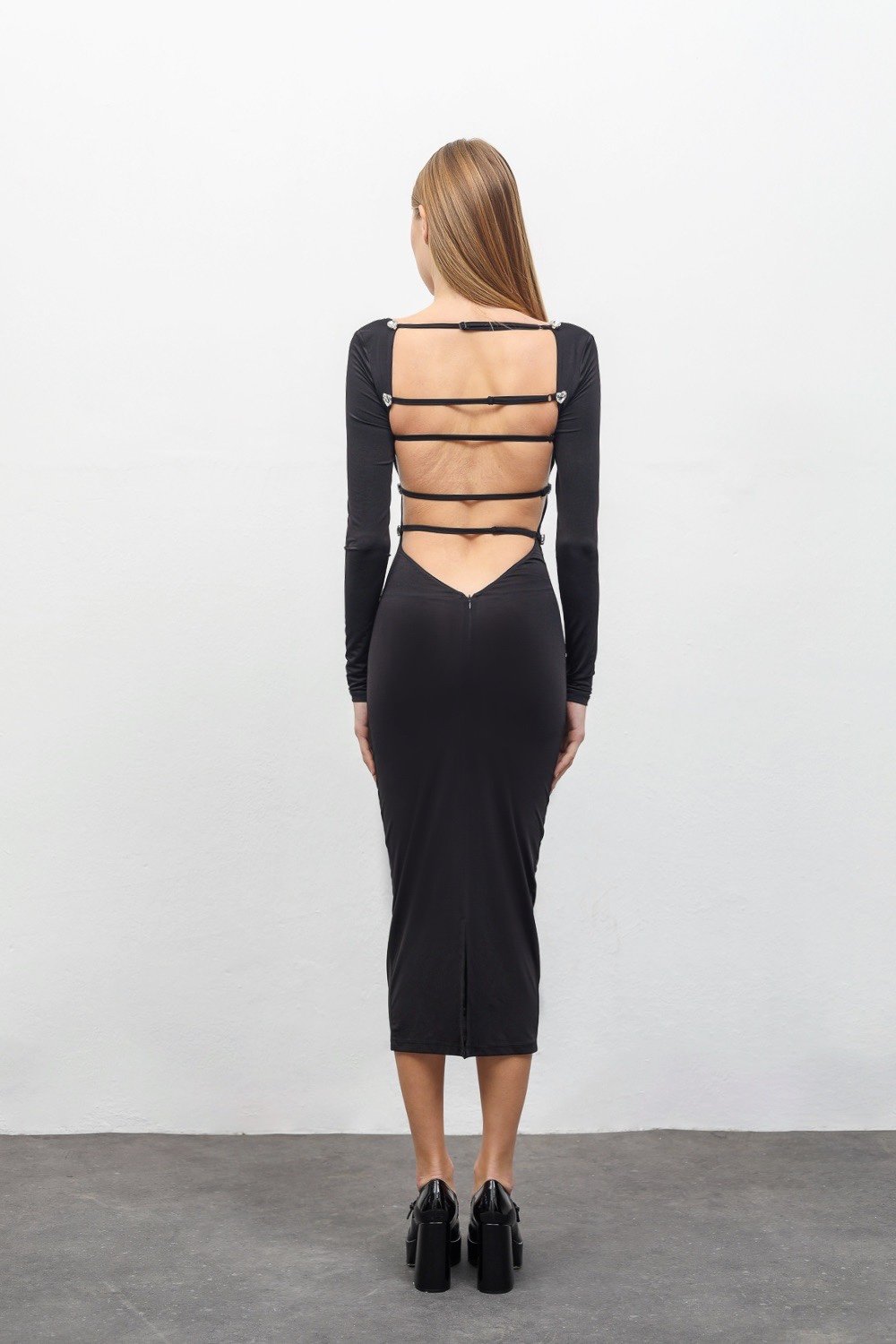 RAN-Diamond Heart Dress-Elbise-3-Milagron.com