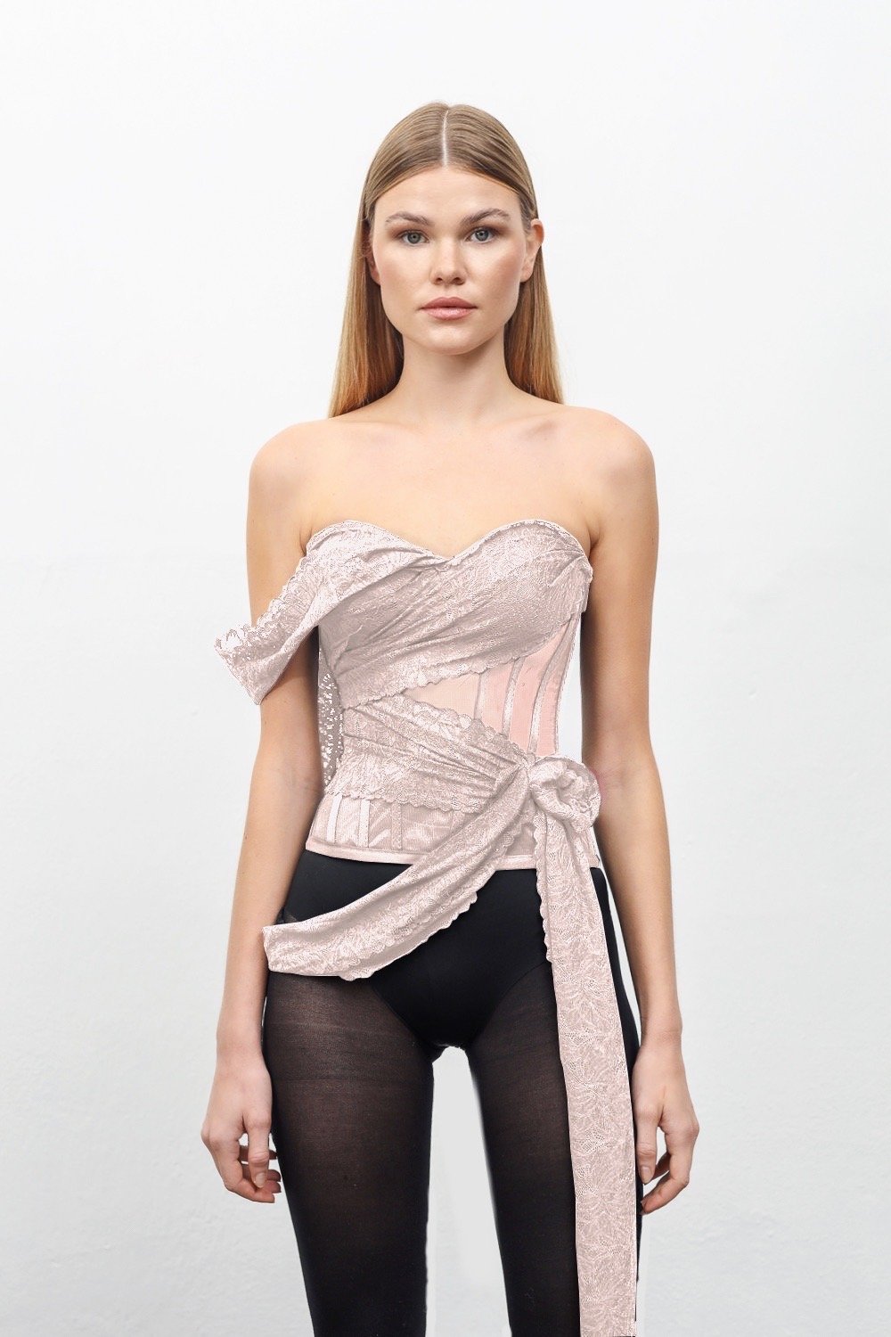 RAN-Lacella Corset Powder Pink-Büstiyer-1-Milagron.com