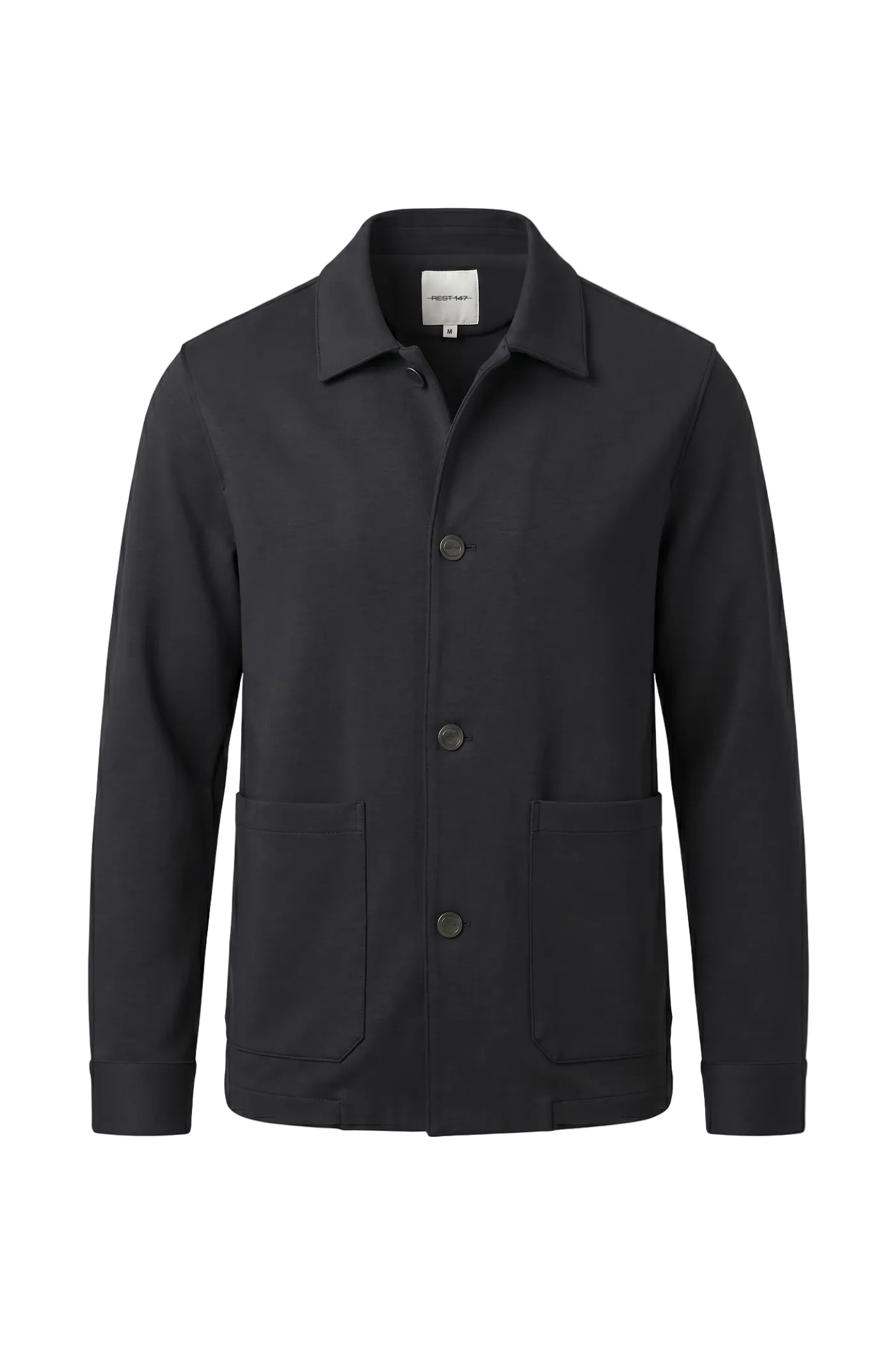 Erkek Relaxed Fit Modal Jacket - Siyah