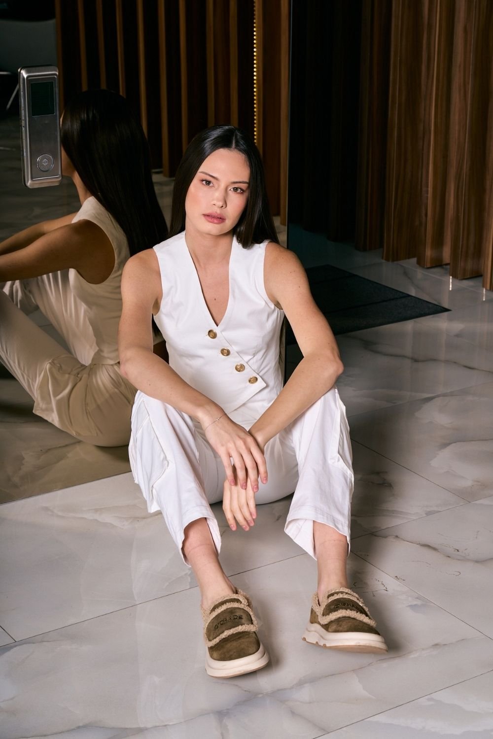 Rafael Fernè-Beyaz Amy Yelek-Yelek-3-Milagron.com