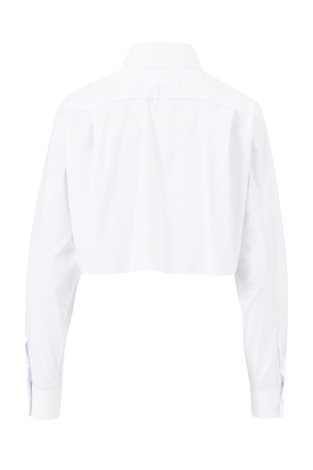 Rafael Fernè-Beyaz Logo Crop Gömlek-Gömlek-6-Milagron.com