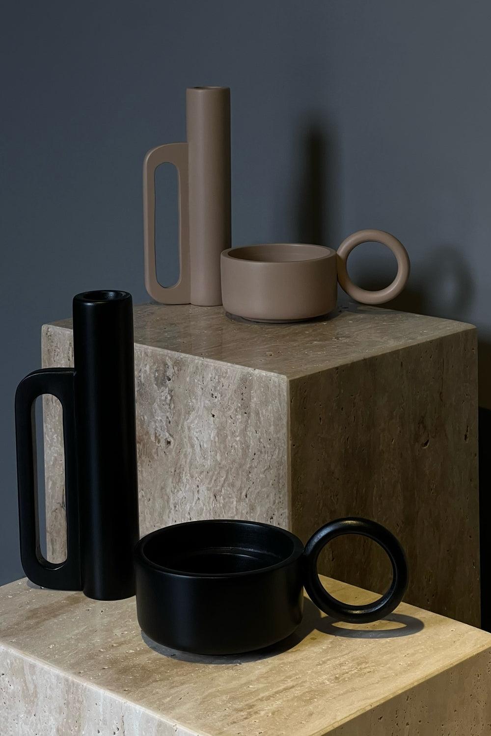 Raika Studio-Marfa Black Set-Mutfak Aksesuarları-2-Milagron.com