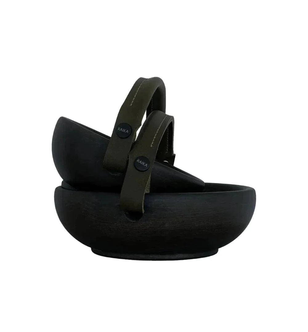 Raika Studio-Pia Black-green Bowl-Tabak & Kase-2-Milagron.com