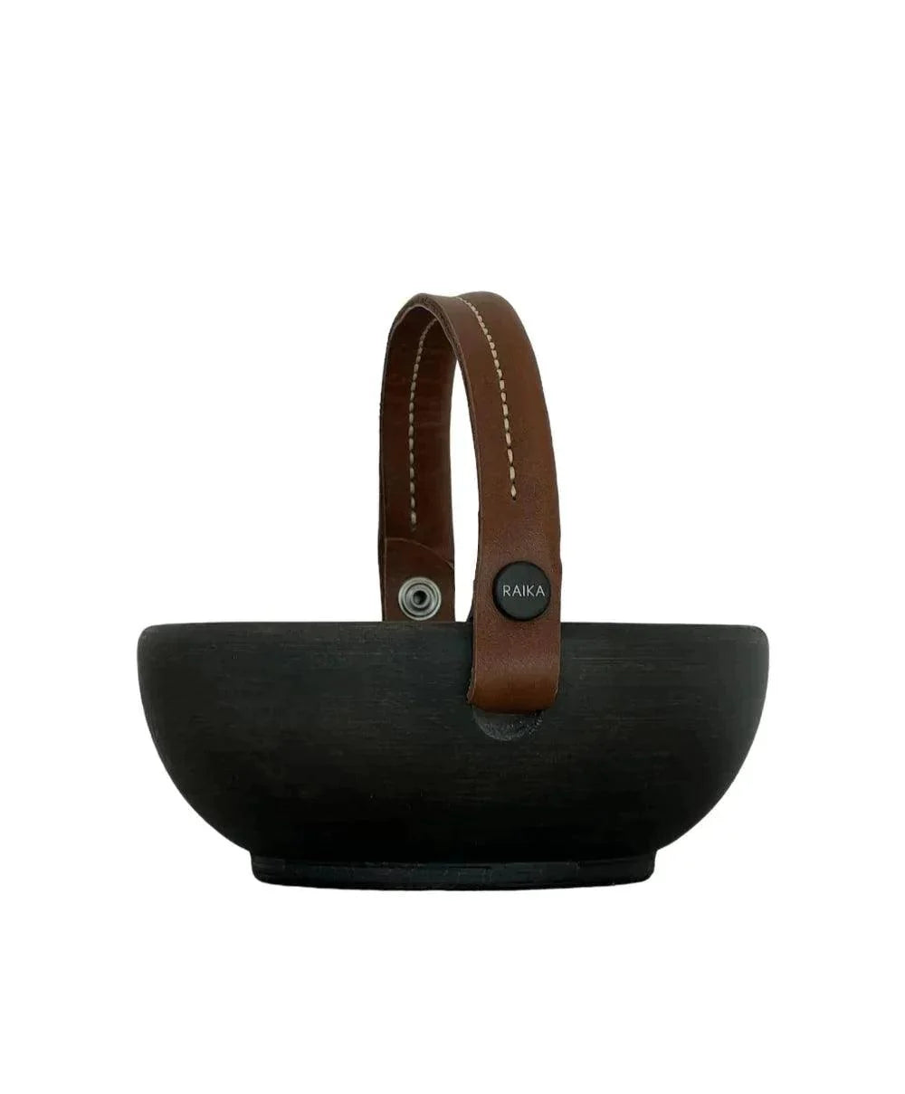 Raika Studio-Pia Black-tan Bowl-Tabak & Kase-1-Milagron.com