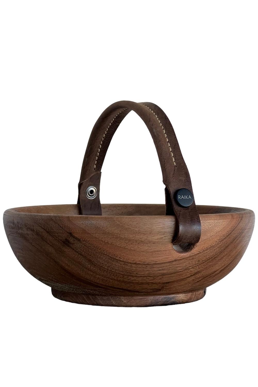 Raika Studio-Pia Walnut-brown Bowl-Tabak & Kase-2-Milagron.com