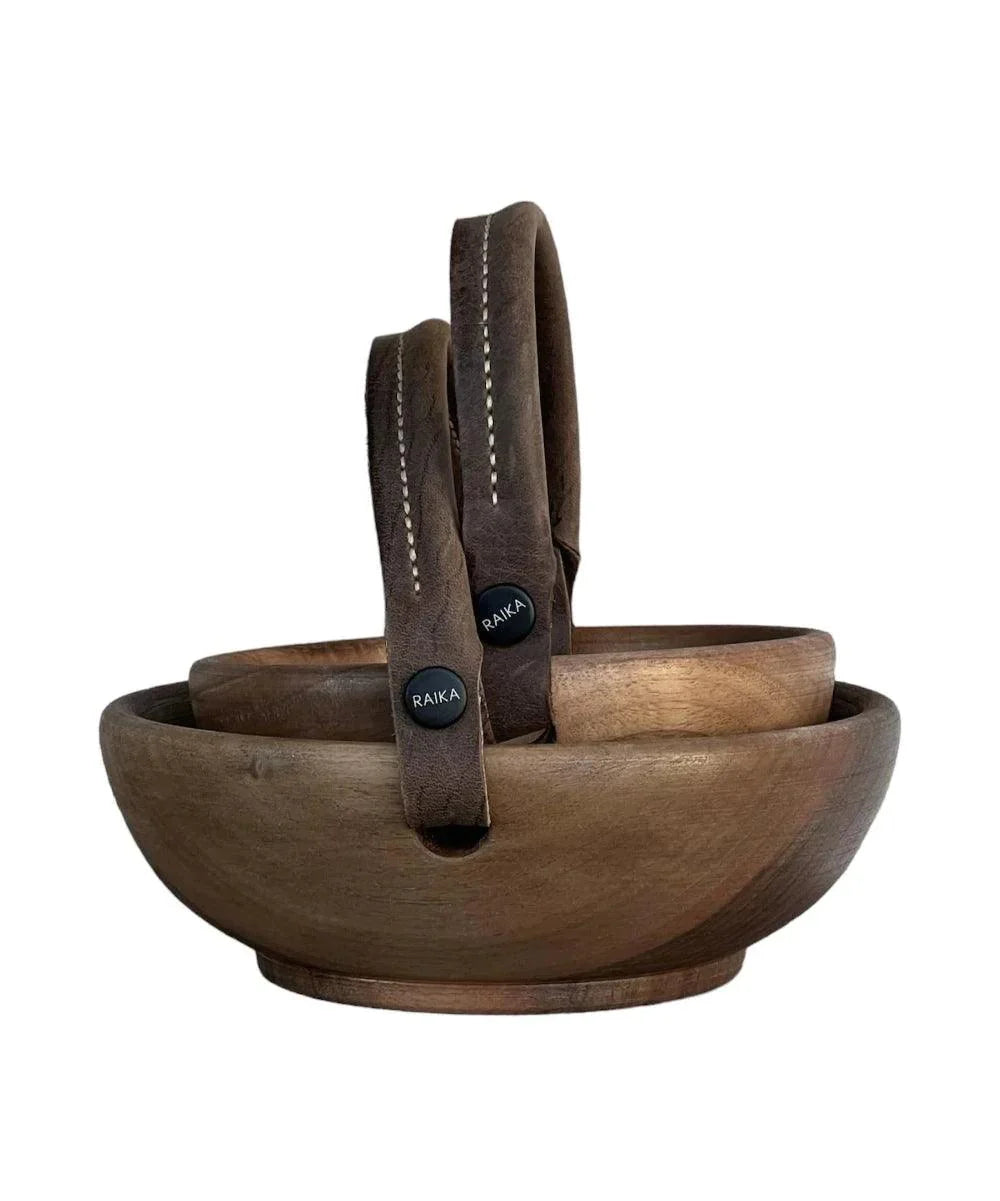Raika Studio-Pia Walnut-brown Bowl-Tabak & Kase-4-Milagron.com