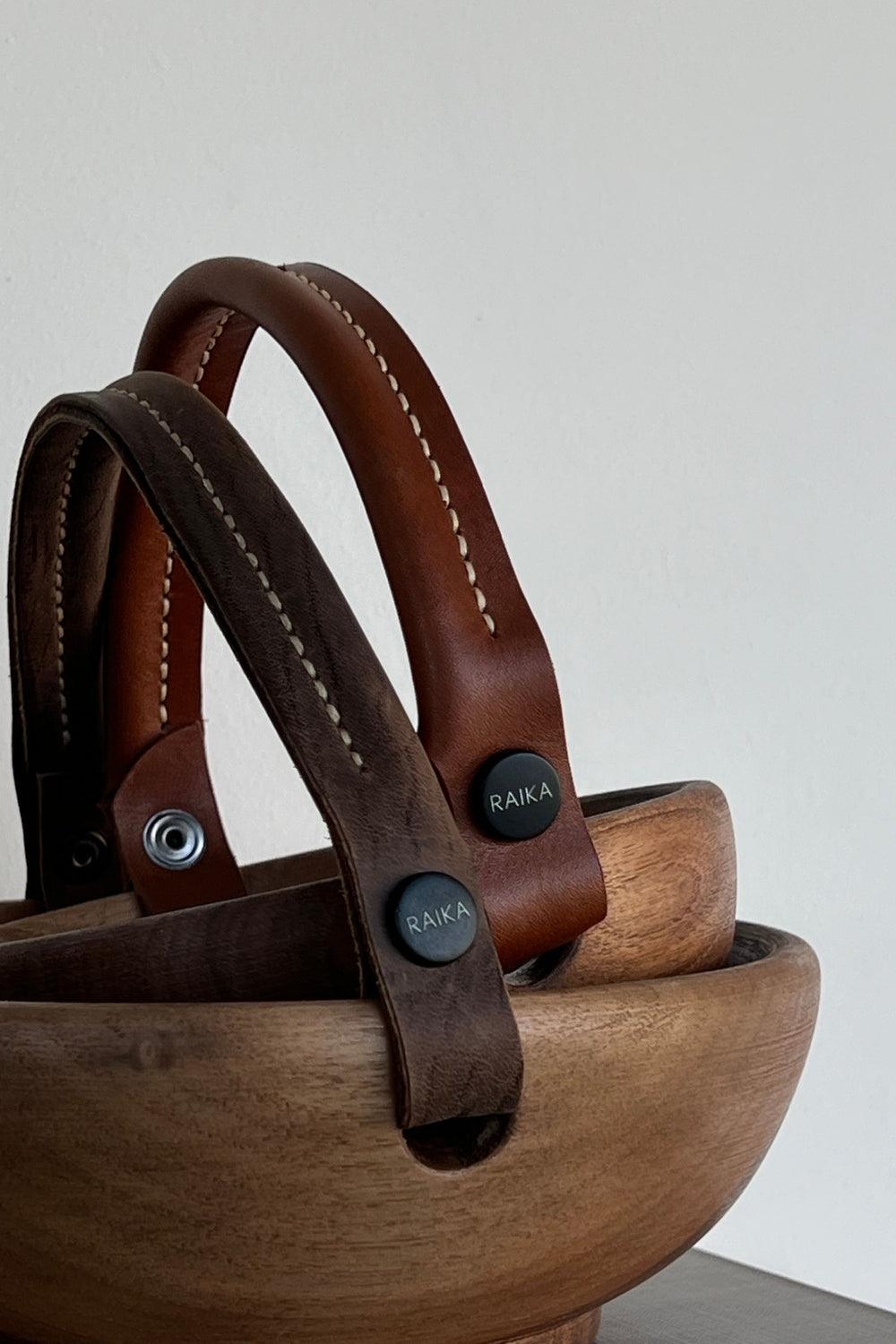 Raika Studio-Pia Walnut-brown Bowl-Tabak & Kase-5-Milagron.com