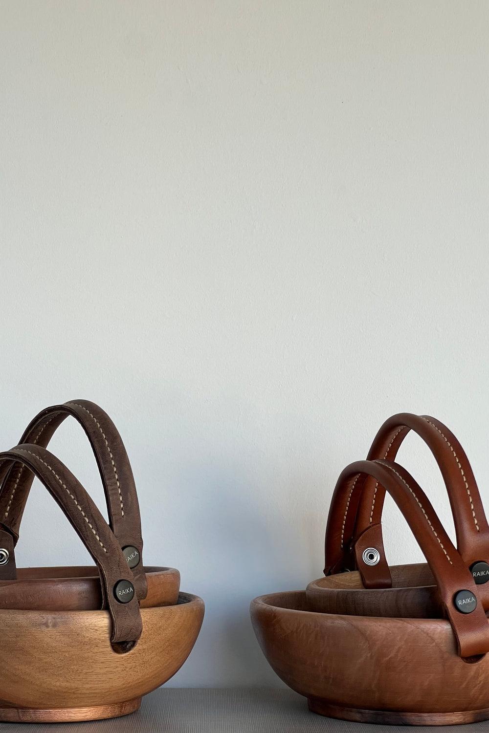 Raika Studio-Pia Walnut-brown Bowl-Tabak & Kase-6-Milagron.com