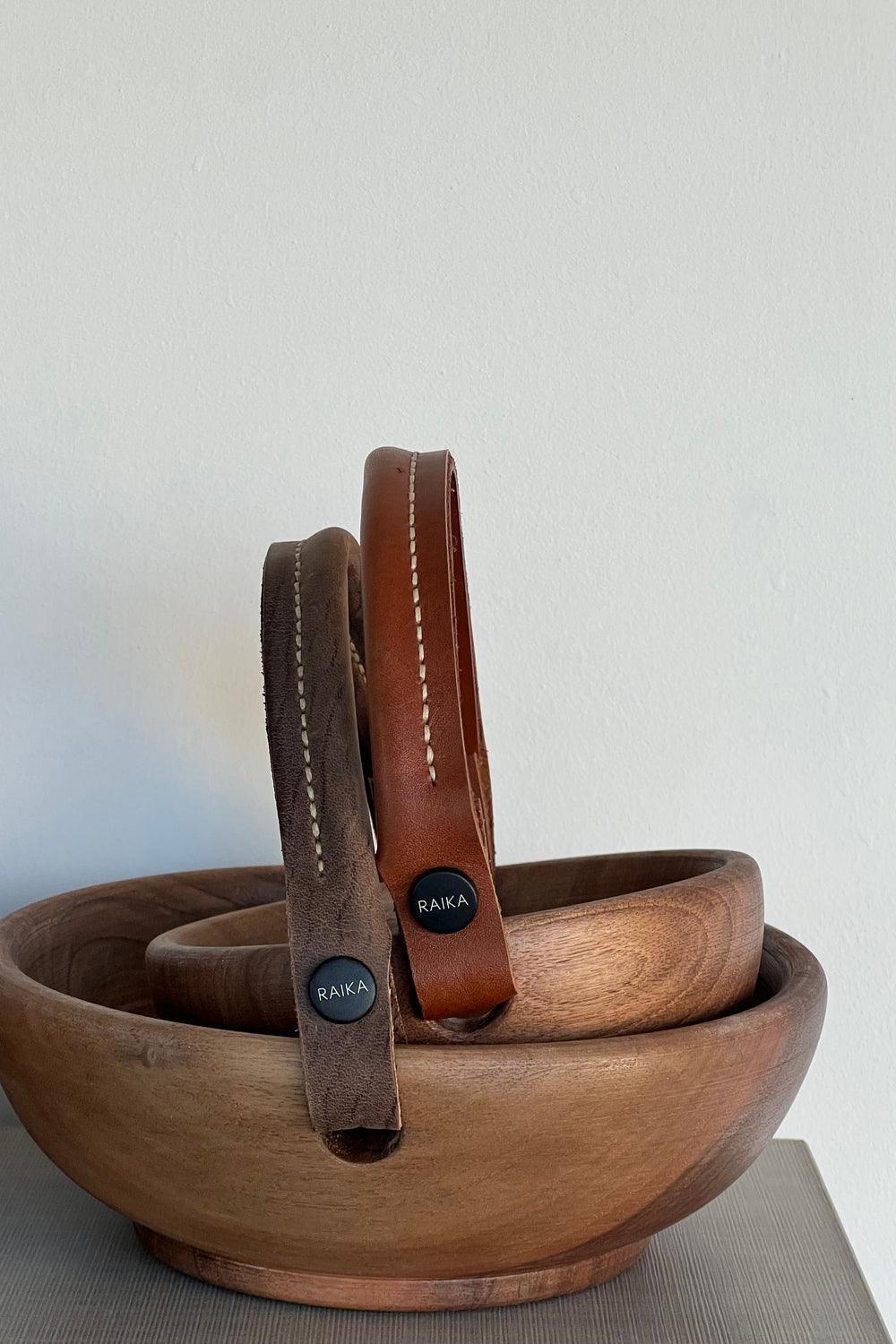 Raika Studio-Pia Walnut-brown Bowl-Tabak & Kase-9-Milagron.com