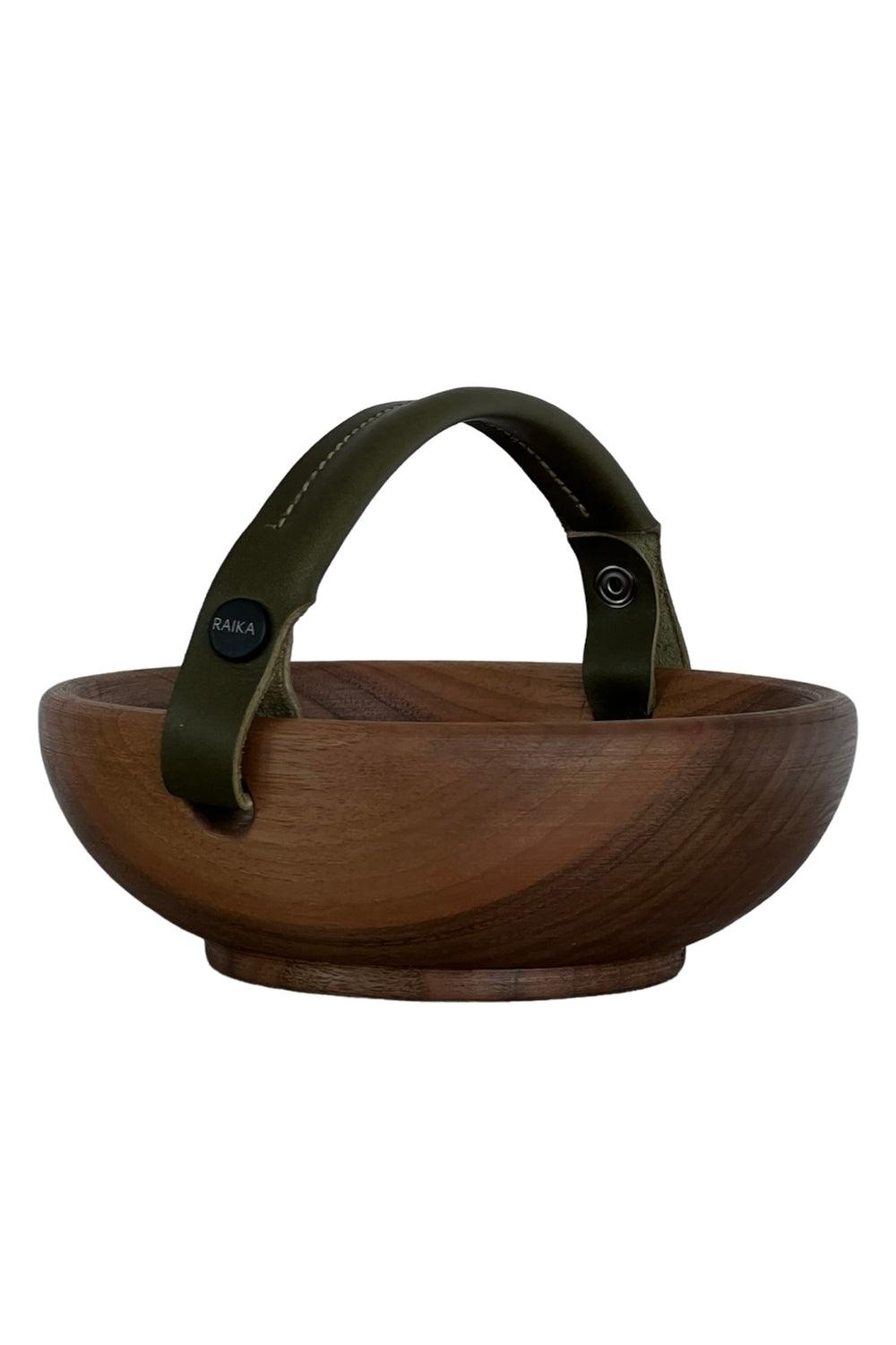 Raika Studio-Pia Walnut-green Bowl-Tabak & Kase-3-Milagron.com