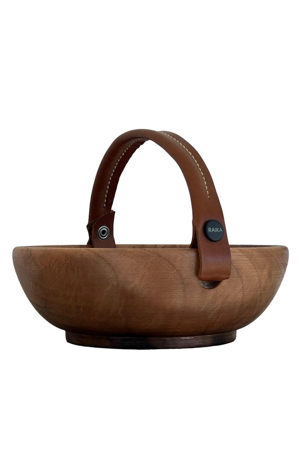 Raika Studio-Pia Walnut-tan Bowl-Tabak & Kase-2-Milagron.com