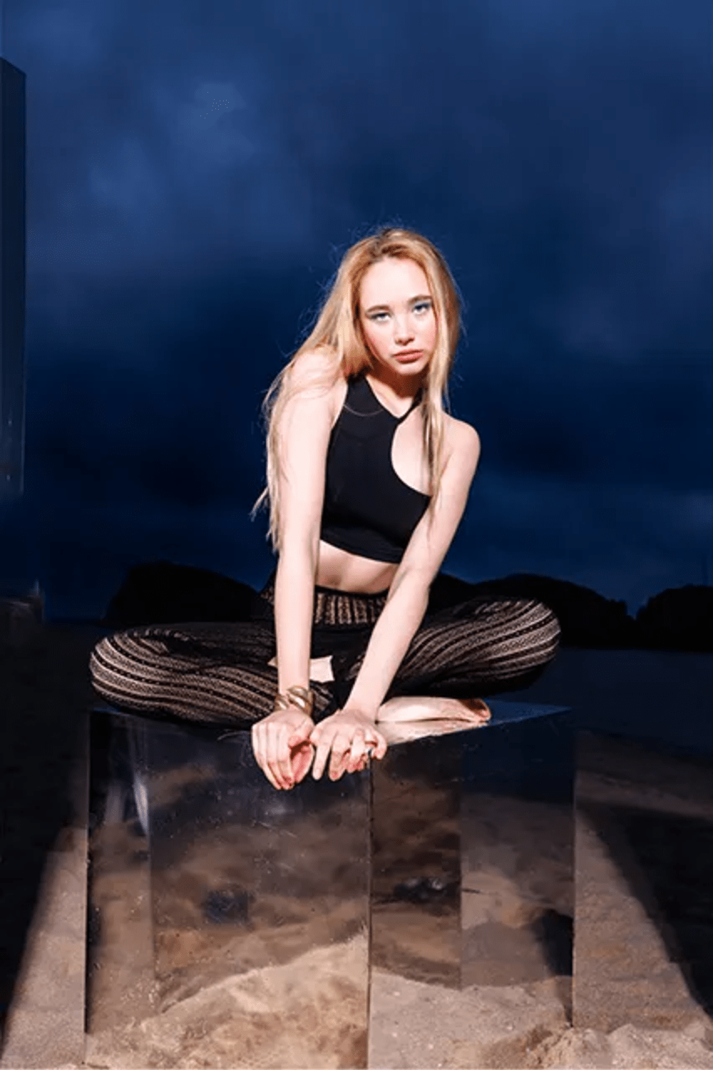 Ramme-Mare Tül Pantolon-Pantolon-2-Milagron.com