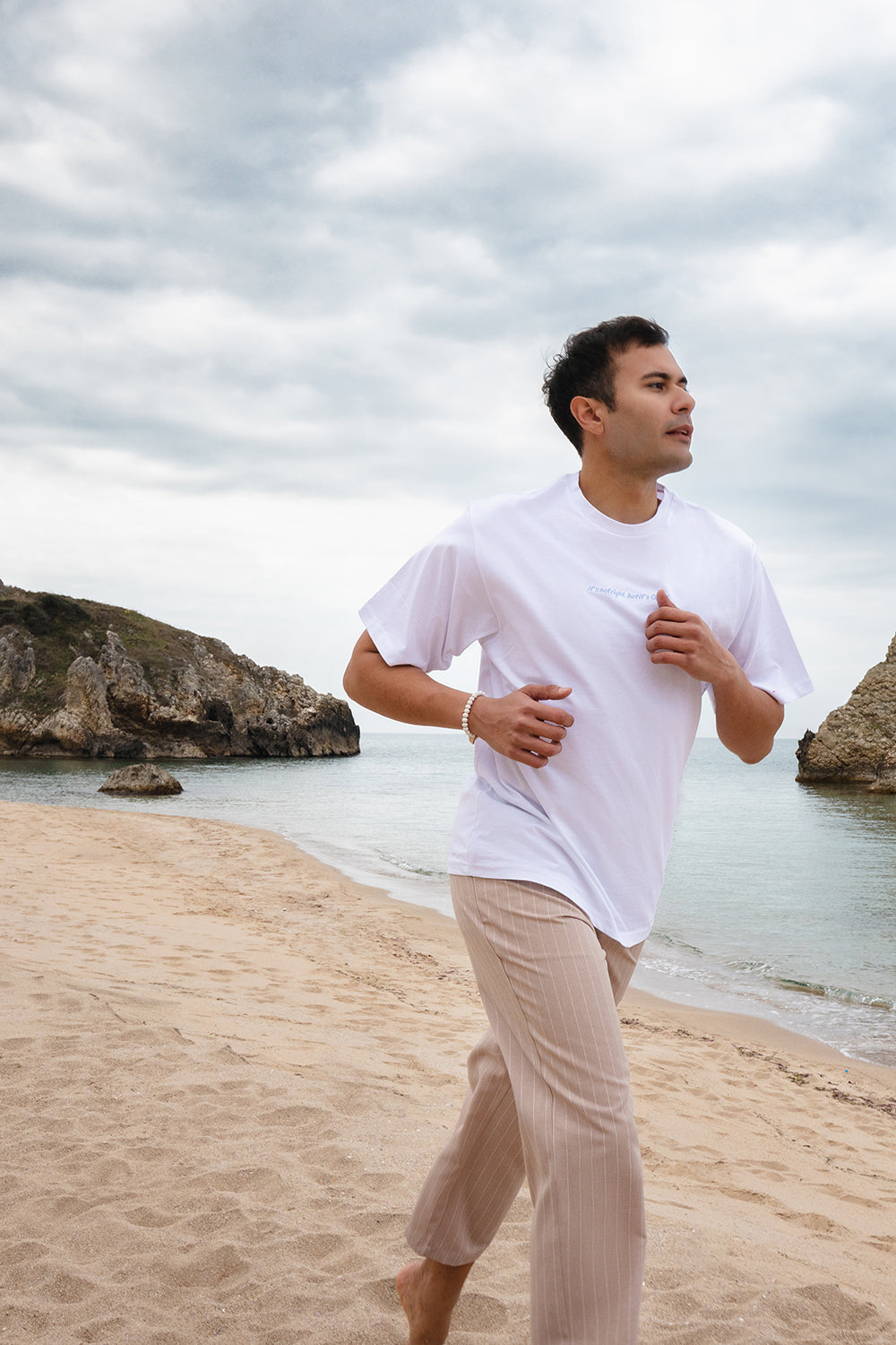 Ramme-Tony Bej Çizgili Pantolon-Pantolon-2-Milagron.com