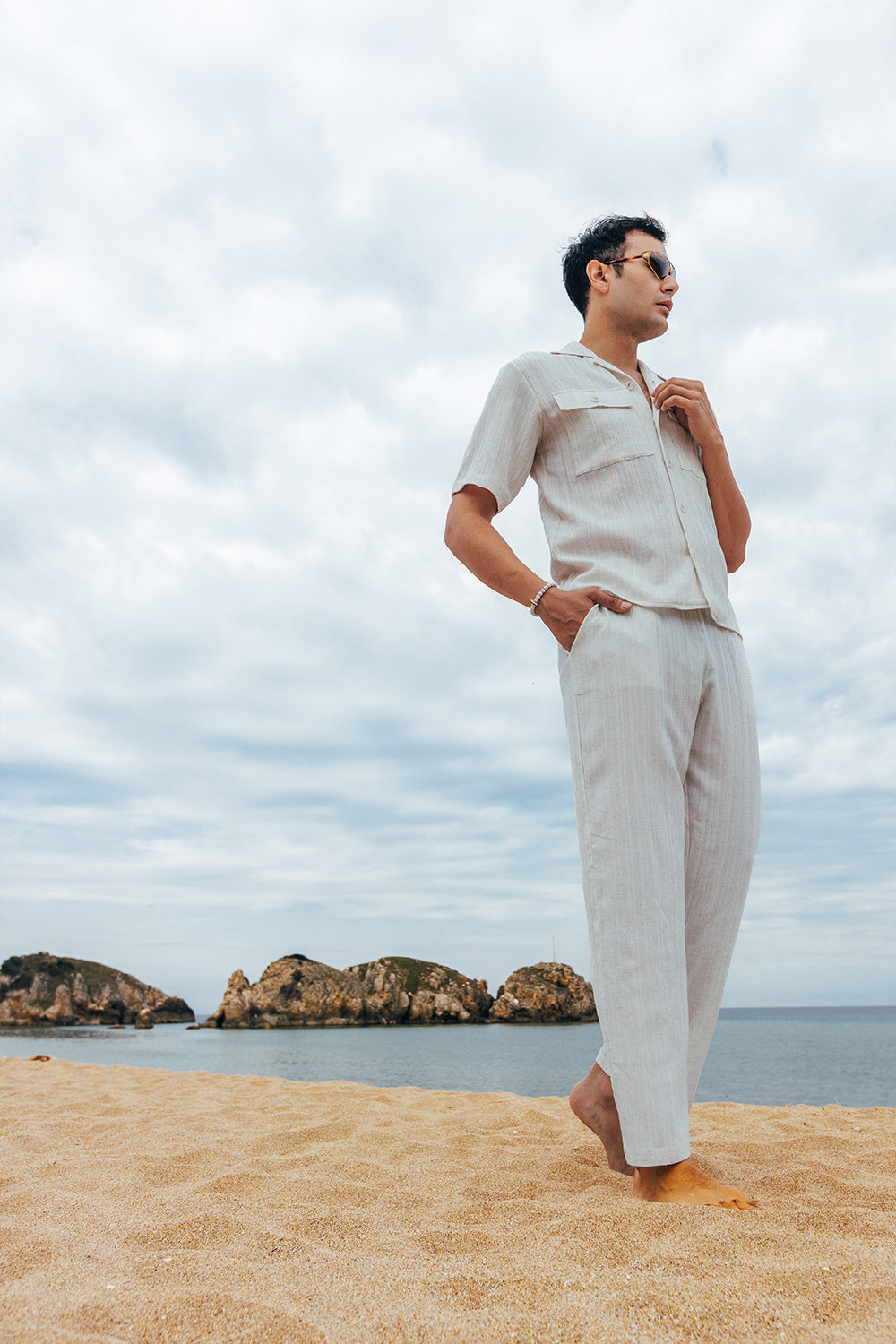 Ramme-Tony Bej Erkek Pantolon-Pantolon-4-Milagron.com