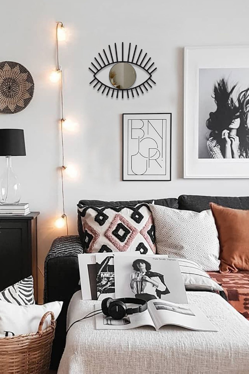 Rarart Concept-Ajna - Modern Çerçeveli Dekoratif Ayna-Ayna-1-Milagron.com