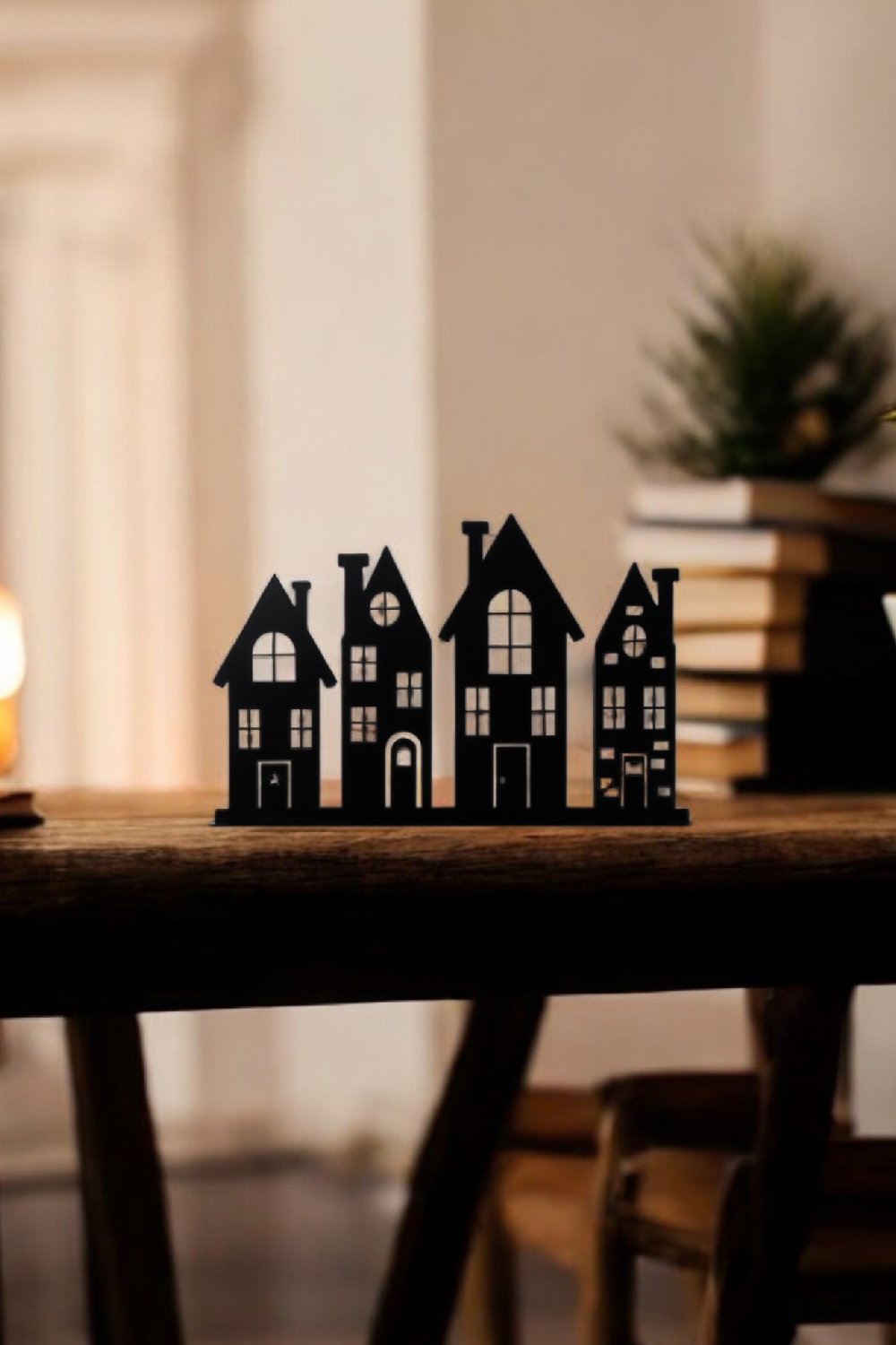 Rarart Concept-House Candle - Metal Dekoratif Masaüstü Dekor-Organizer-2-Milagron.com