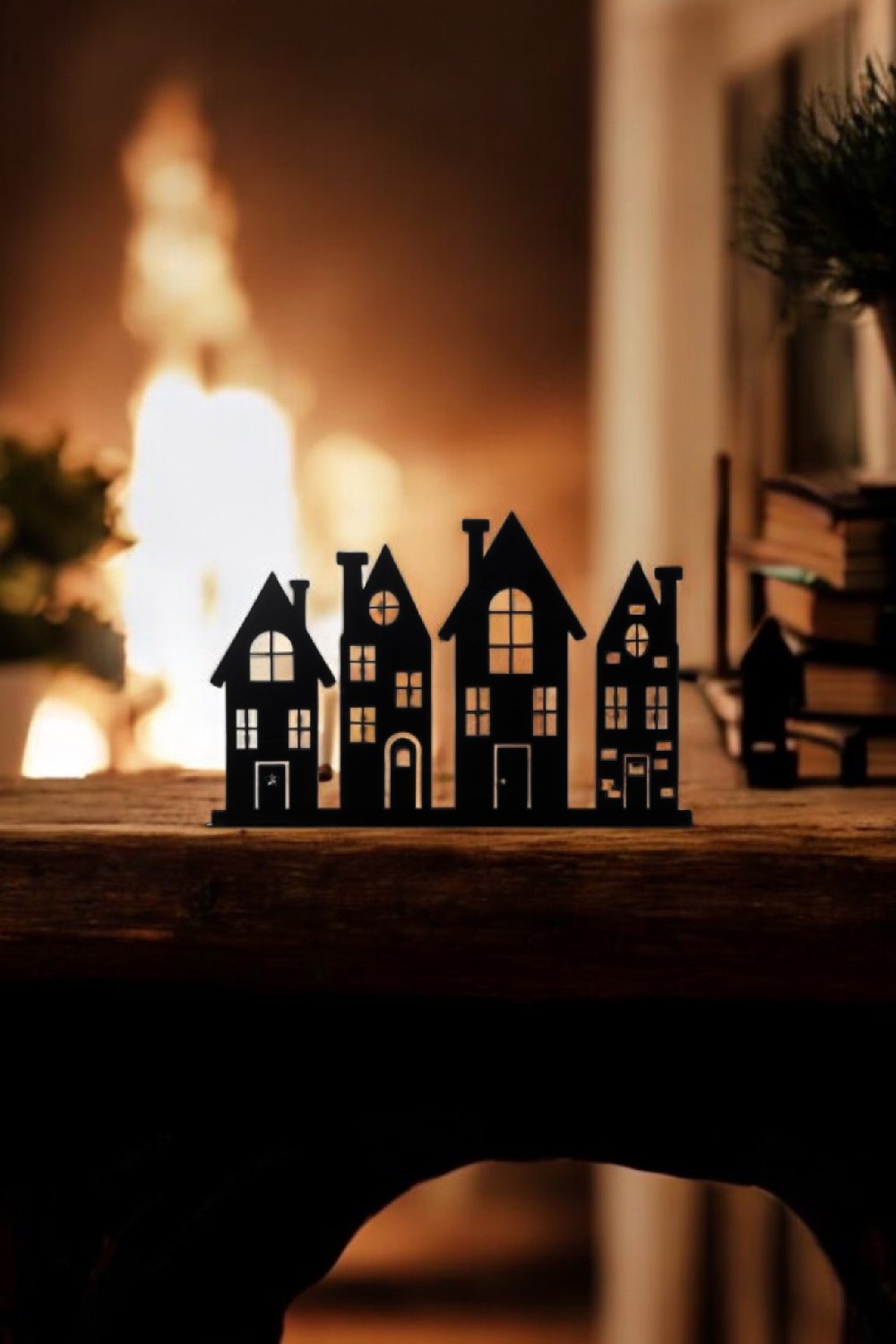 Rarart Concept-House Candle - Metal Dekoratif Masaüstü Dekor-Organizer-3-Milagron.com