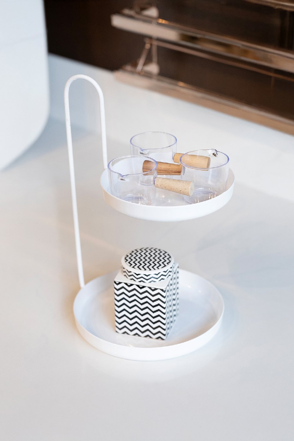 Rarart Concept-Latte - 2 Katlı Metal Organizer-Organizer-5-Milagron.com