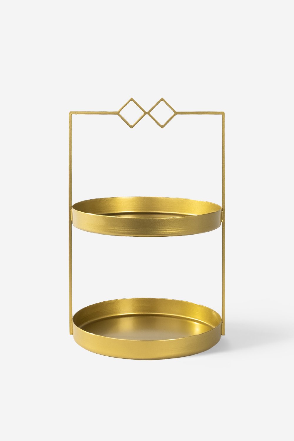 Rarart Concept-Luna Kare2 - 2 Katlı Metal Organizer-Organizer-1-Milagron.com