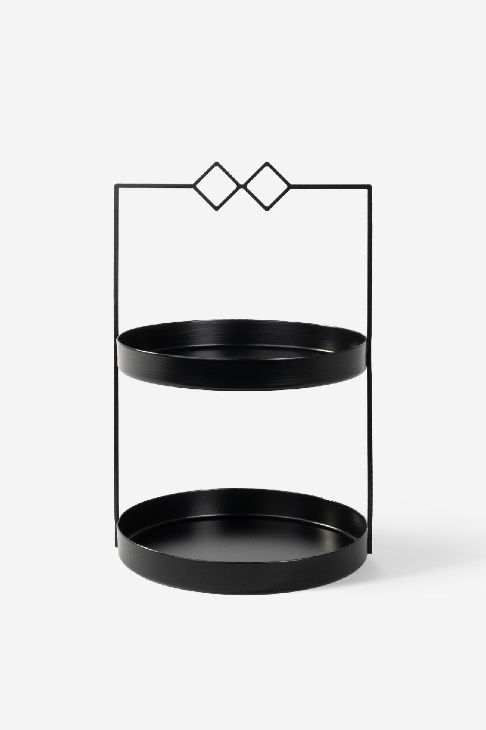 Rarart Concept-Luna Kare2 - 2 Katlı Metal Organizer-Organizer-1-Milagron.com