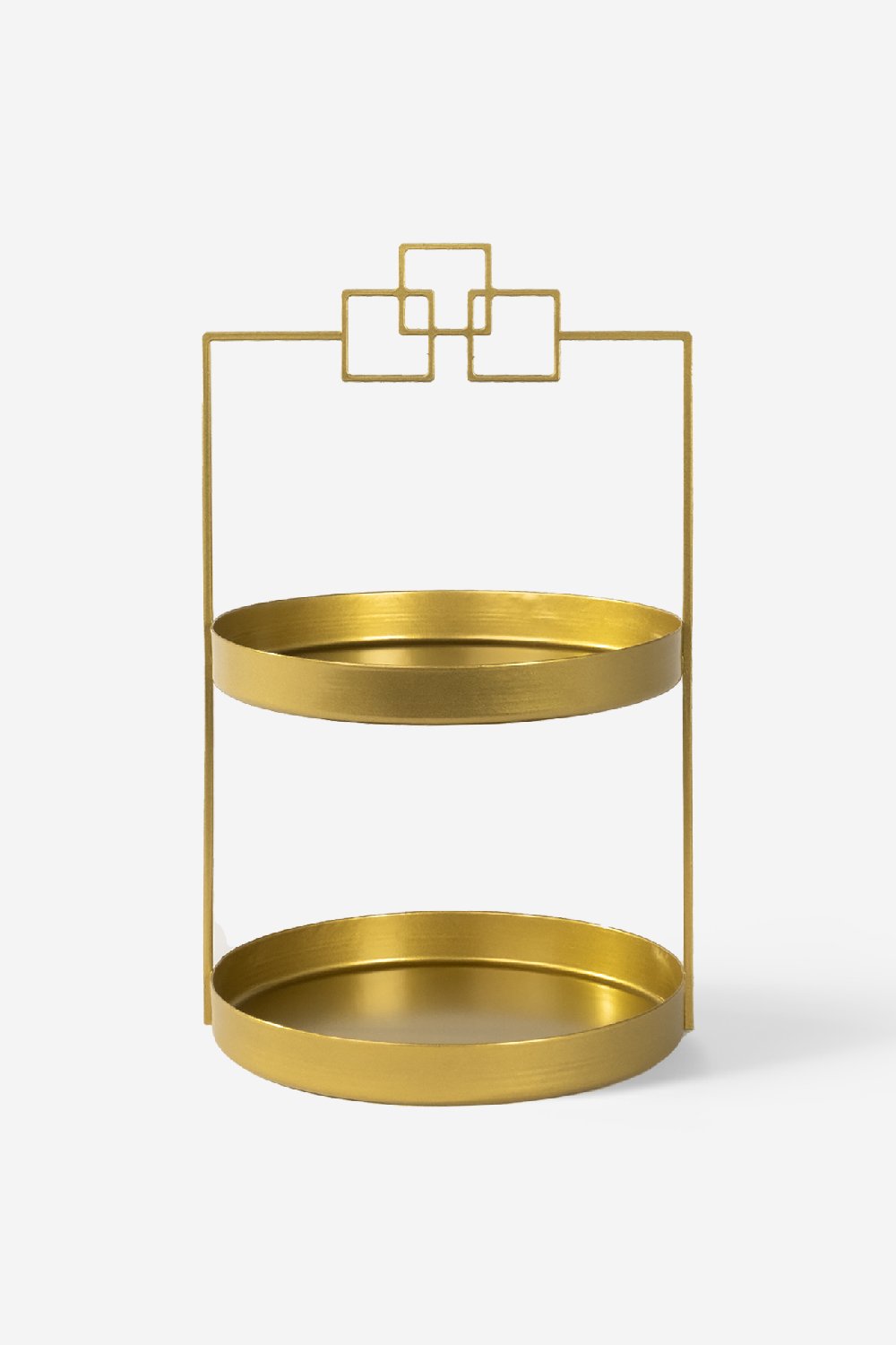 Rarart Concept-Luna Kare3 - 2 Katlı Metal Organizer-Organizer-1-Milagron.com