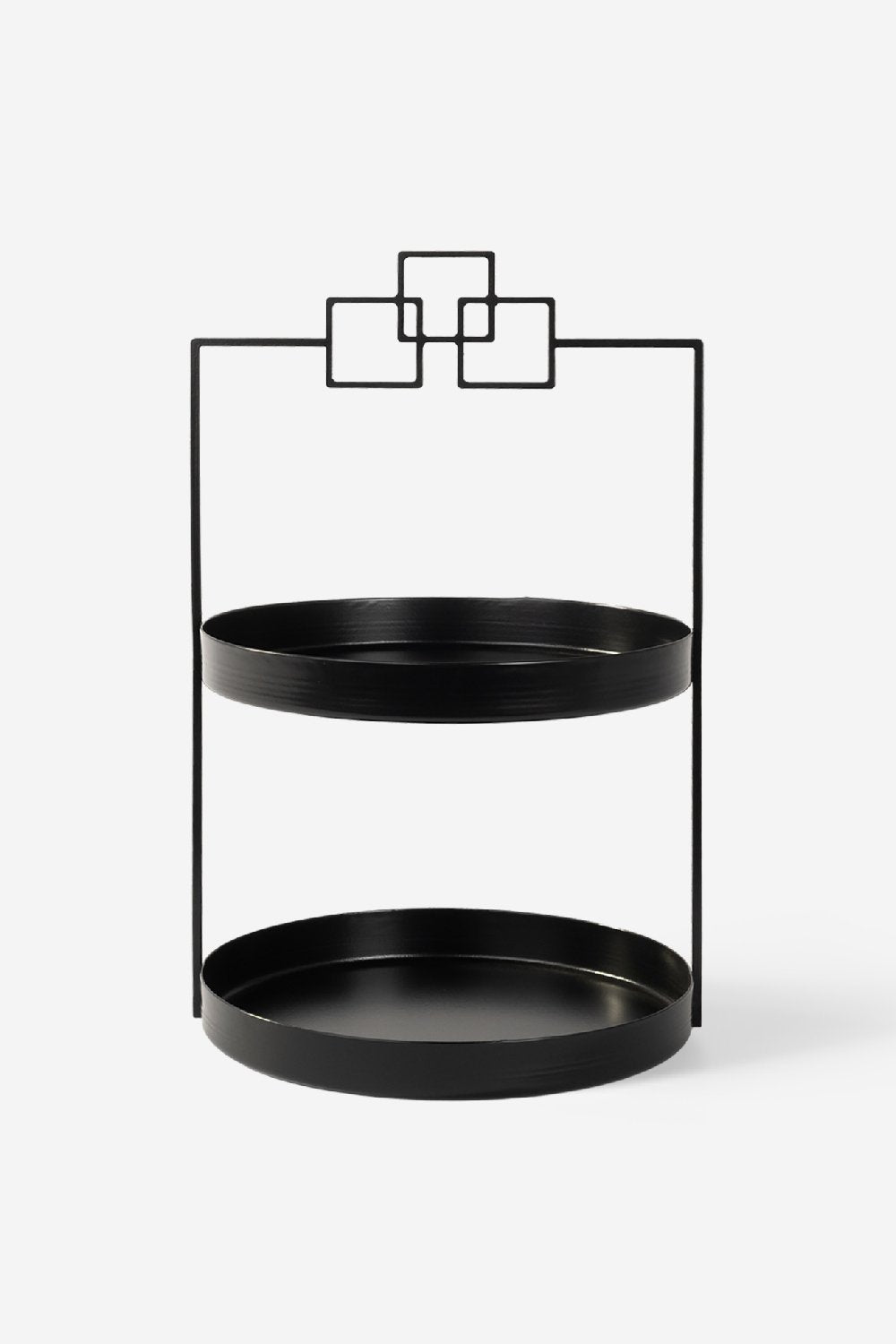 Rarart Concept-Luna Kare3 - 2 Katlı Metal Organizer-Organizer-2-Milagron.com