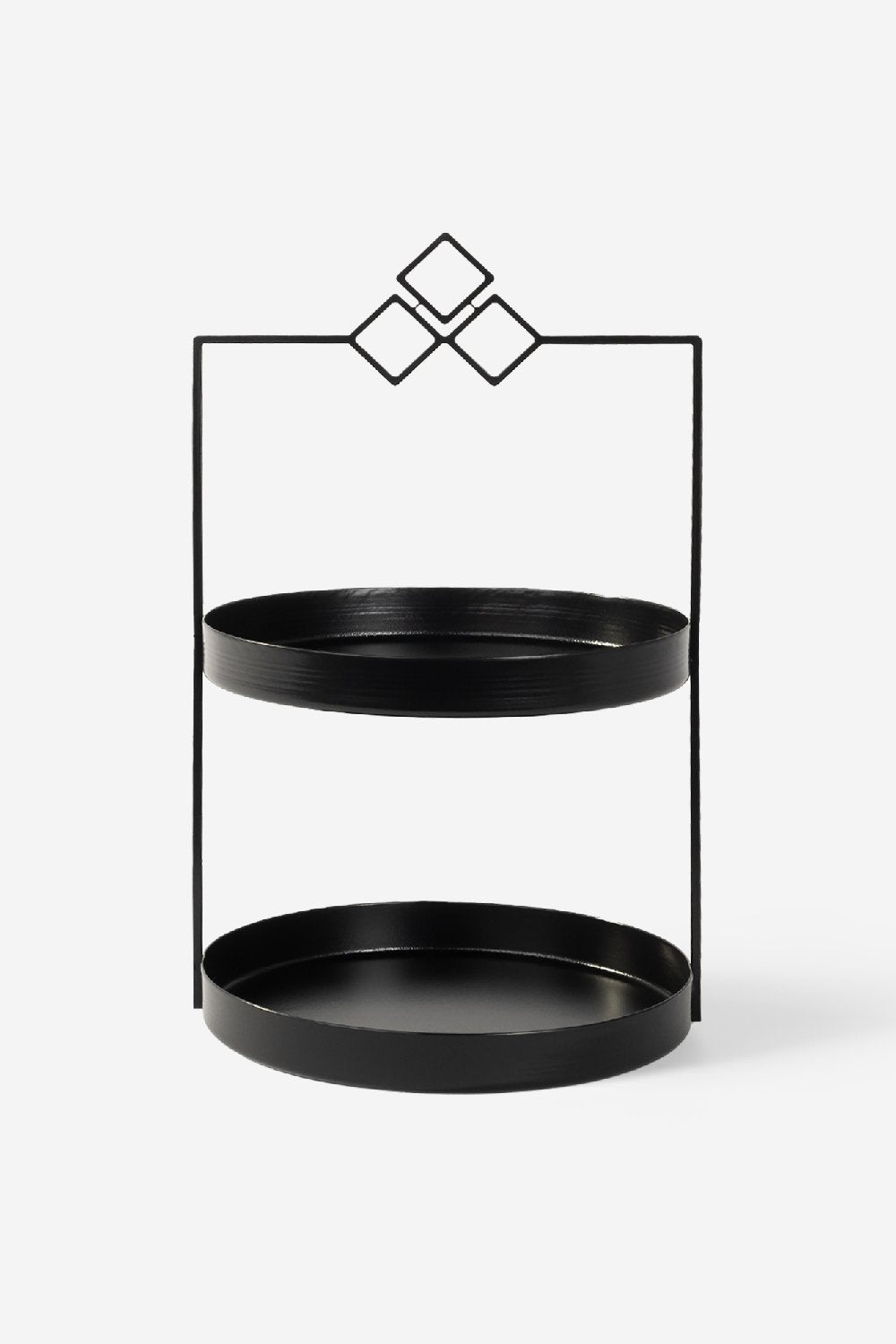 Rarart Concept-Luna Pri̇zma - 2 Katlı Metal Organizer-Organizer-2-Milagron.com