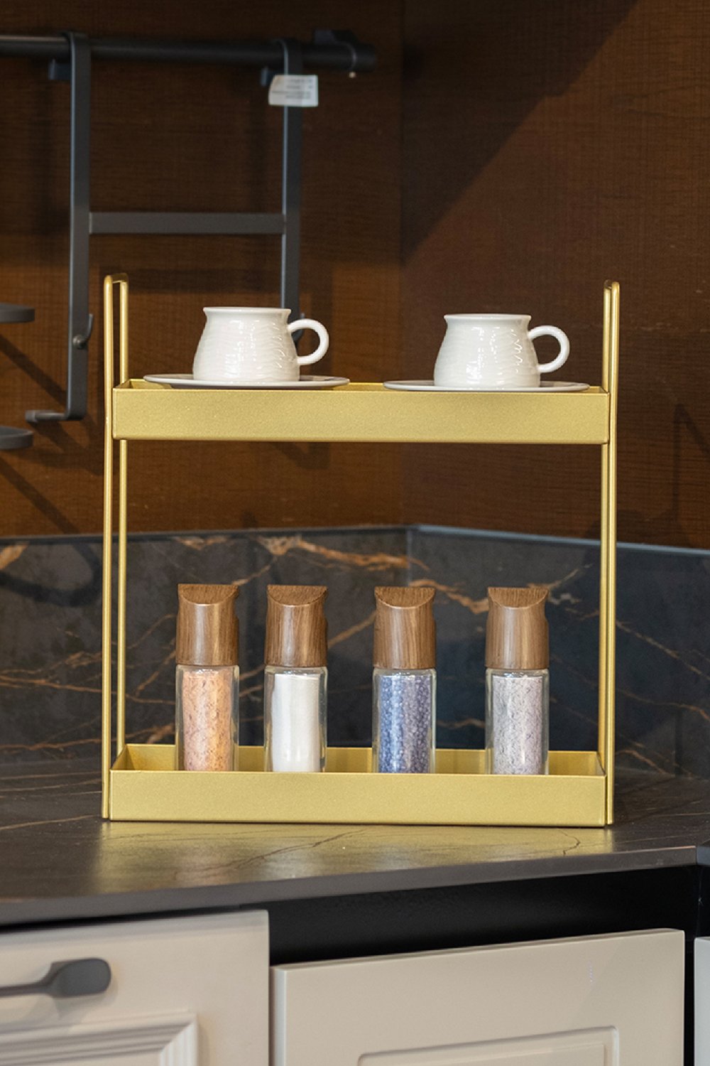 Rarart Concept-Mocha - 2 Katlı Metal Organizer-Organizer-1-Milagron.com