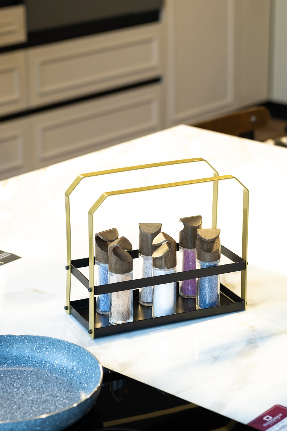 Rarart Concept-Olia - Metal Tasarım Yağdanlık-Organizer-2-Milagron.com